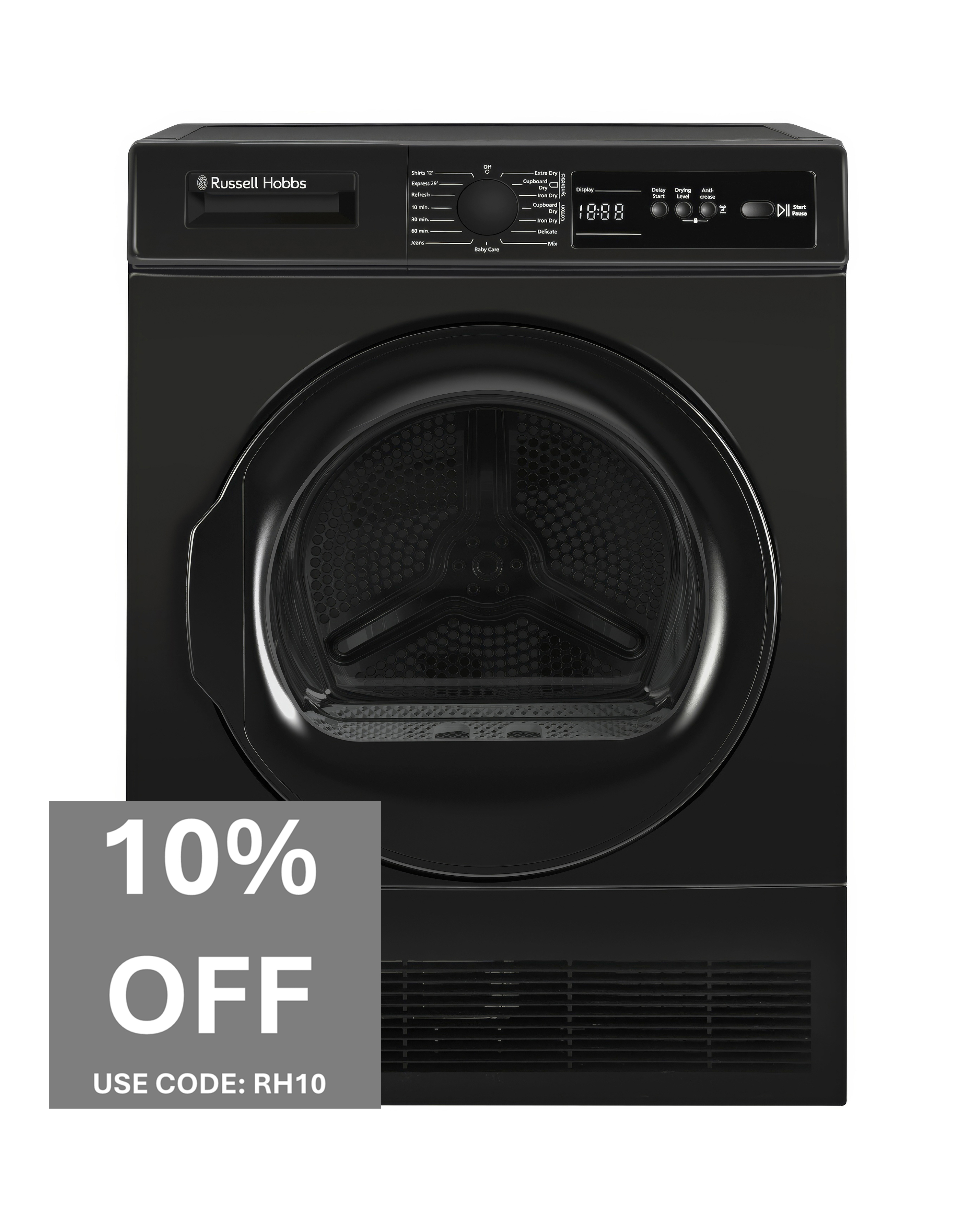 Russell Hobbs RH8CTD111B Condenser Dryer