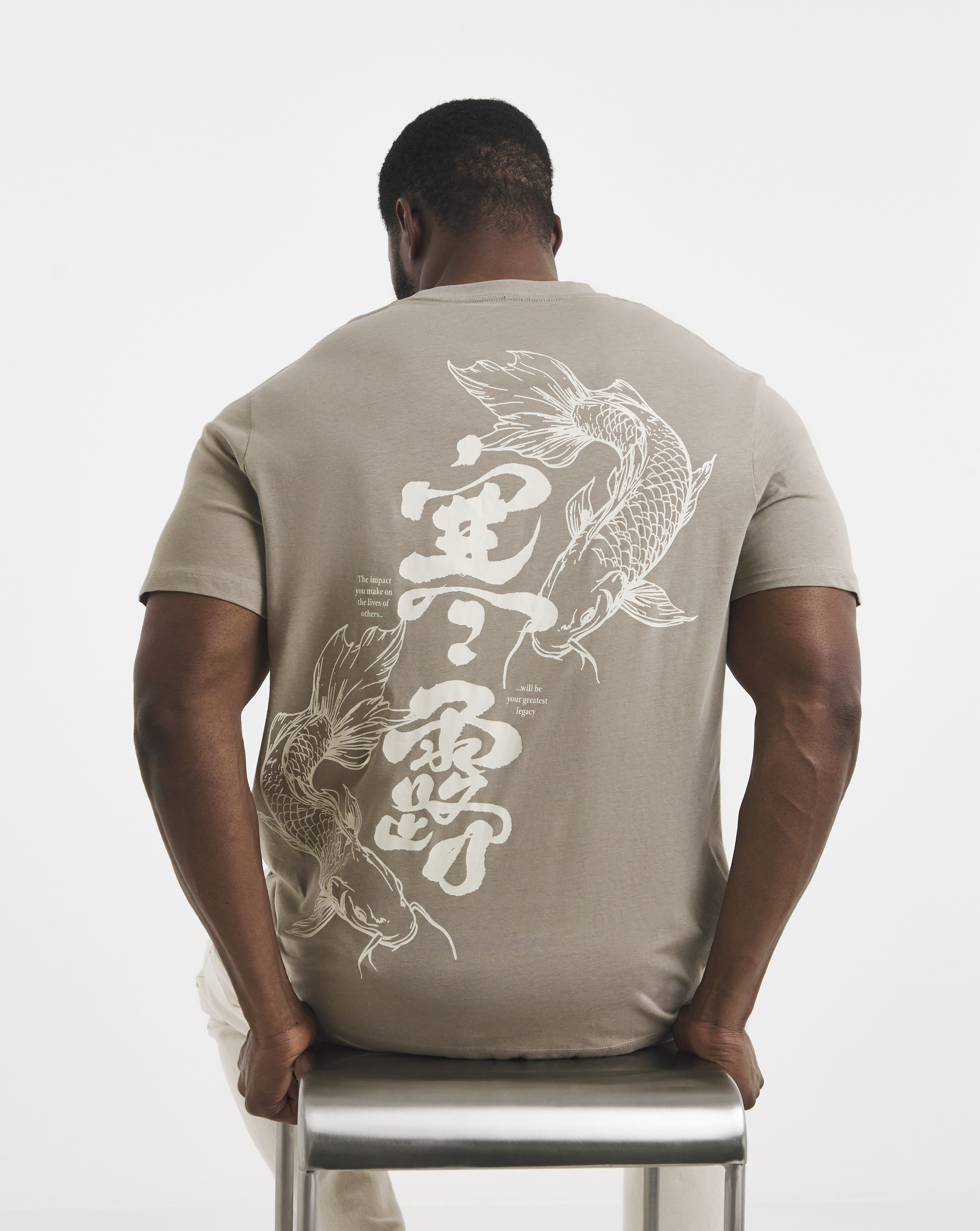 Jack & Jones Oriental Back Print Tee
