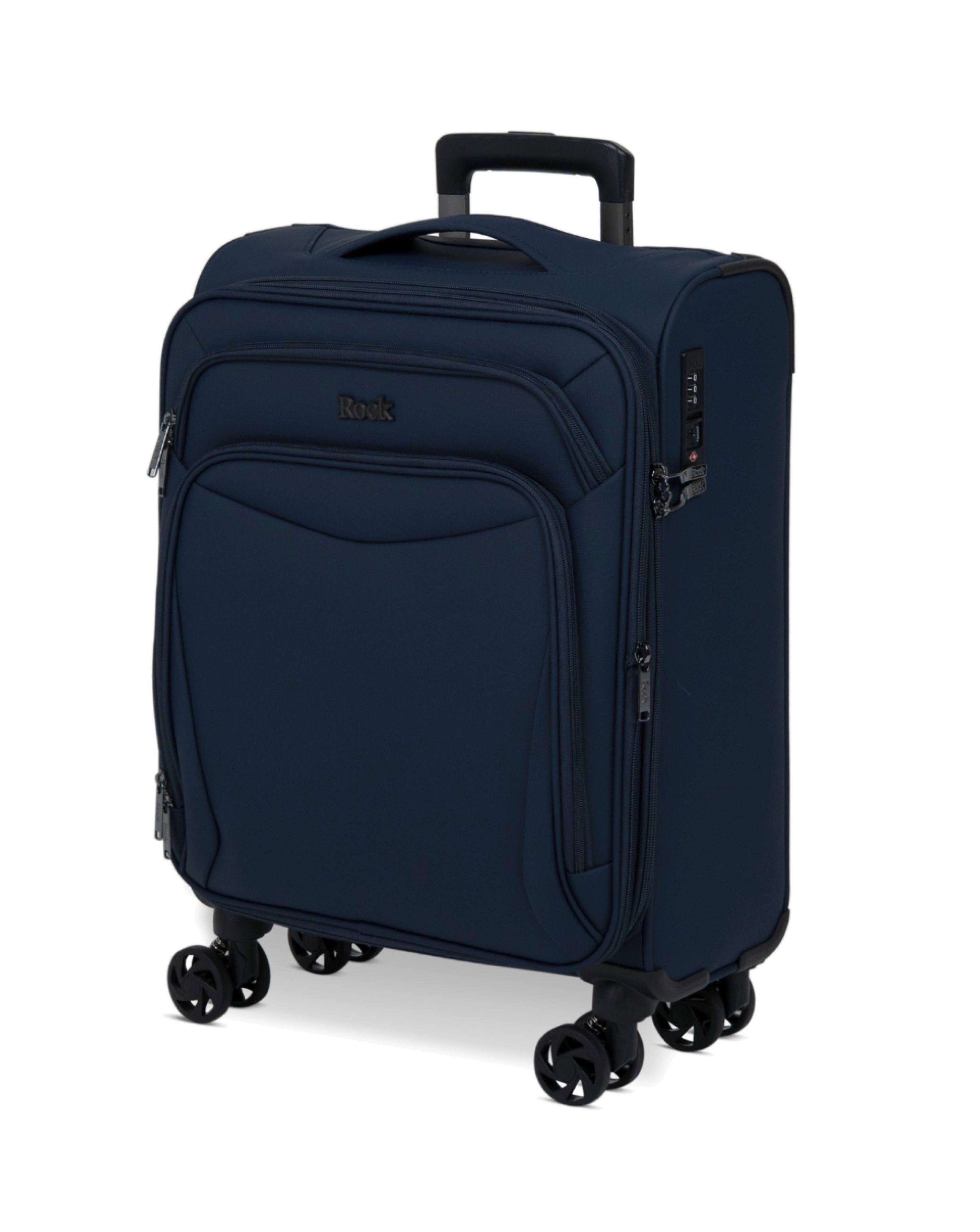Rock Luggage Vitality Cabin Navy Suitcase - Image 5