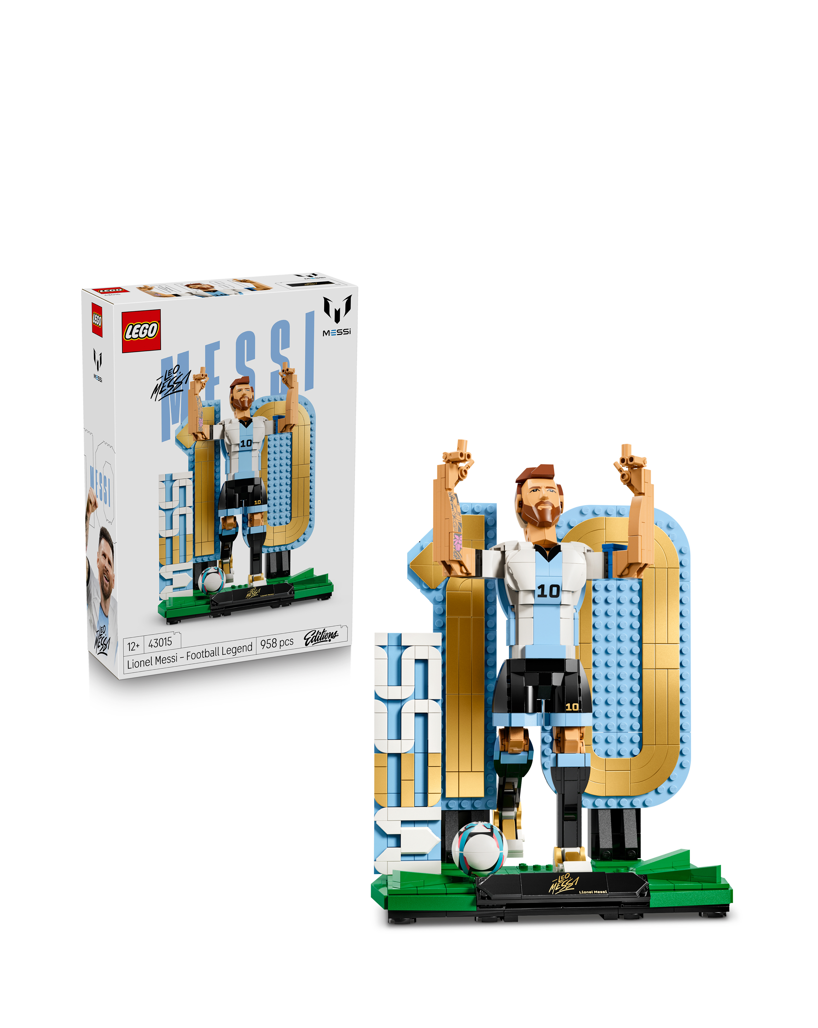 New In - LEGO Editions Messi Legend 43015