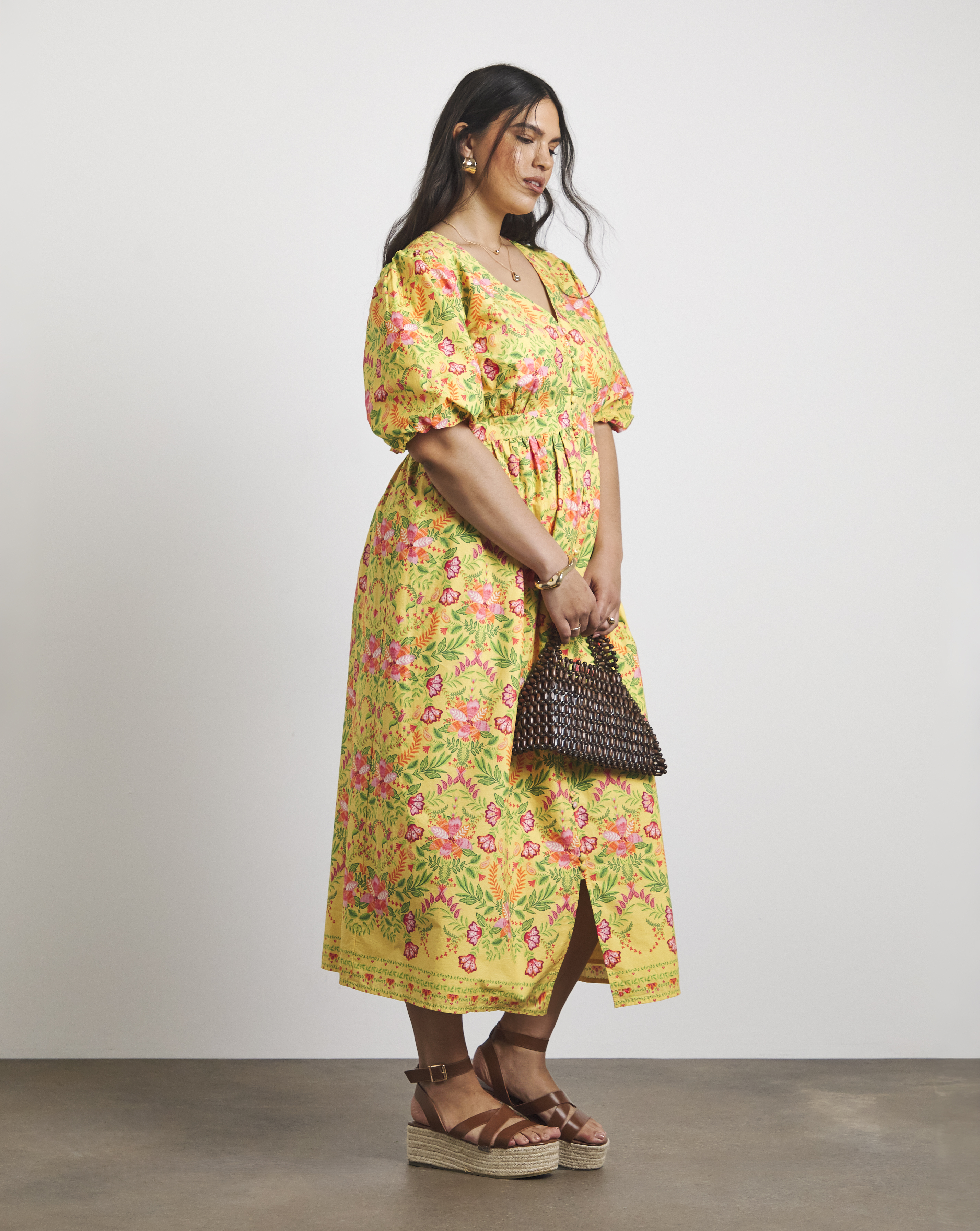 New In - Joanna Hope Cotton Prom Dress