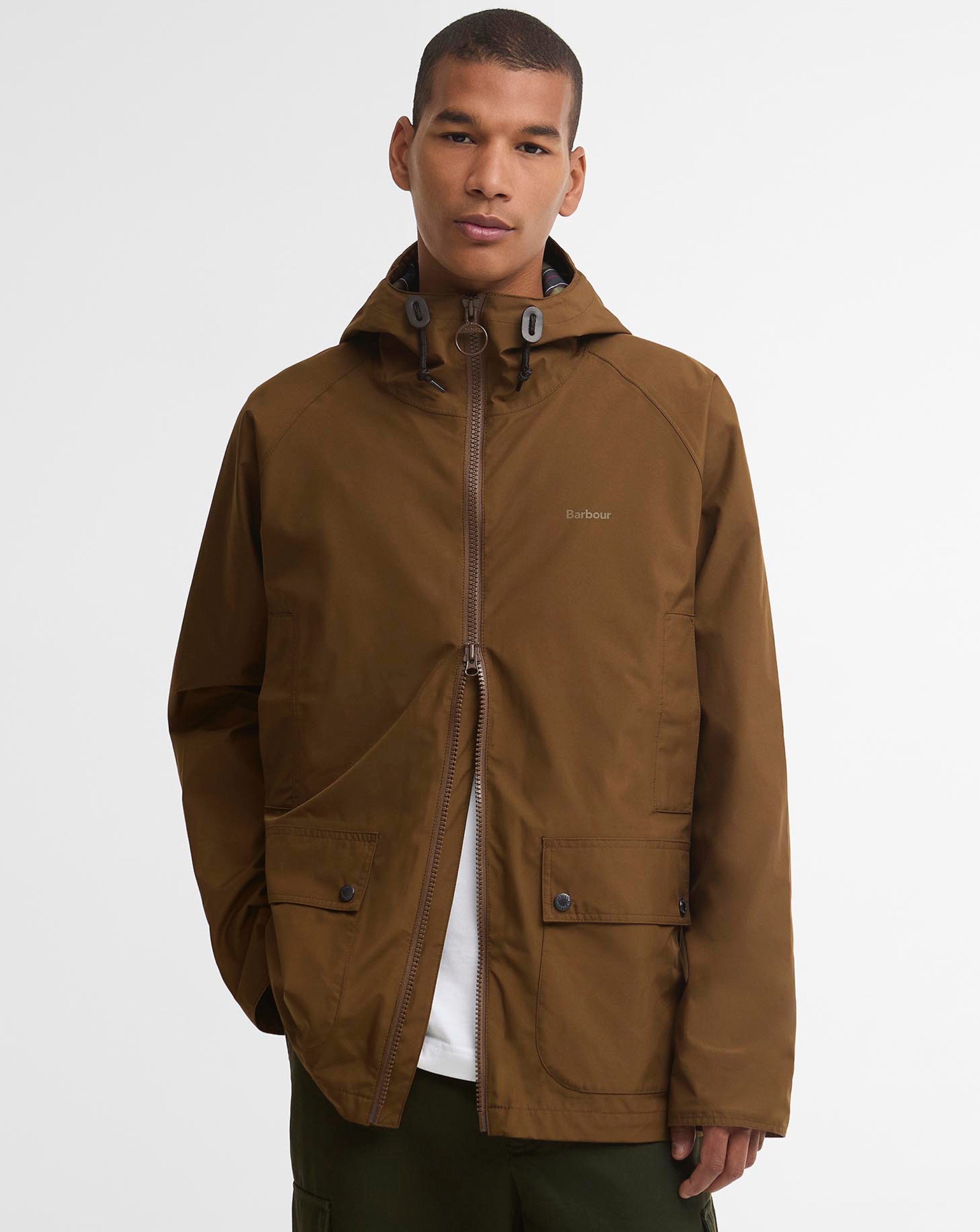 Barbour Hooded Domus Waterproof Jacket