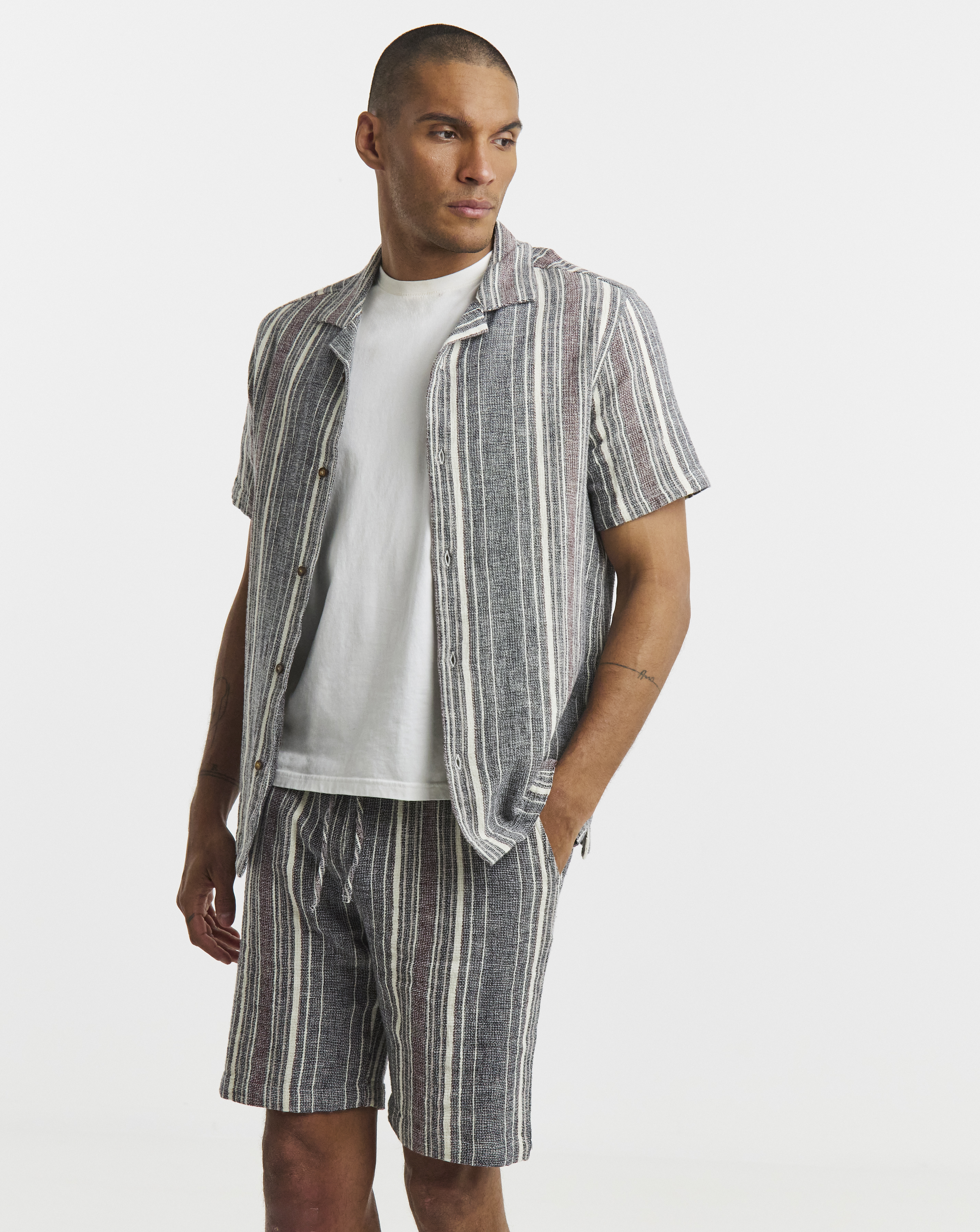 Textured Co-ord Short
