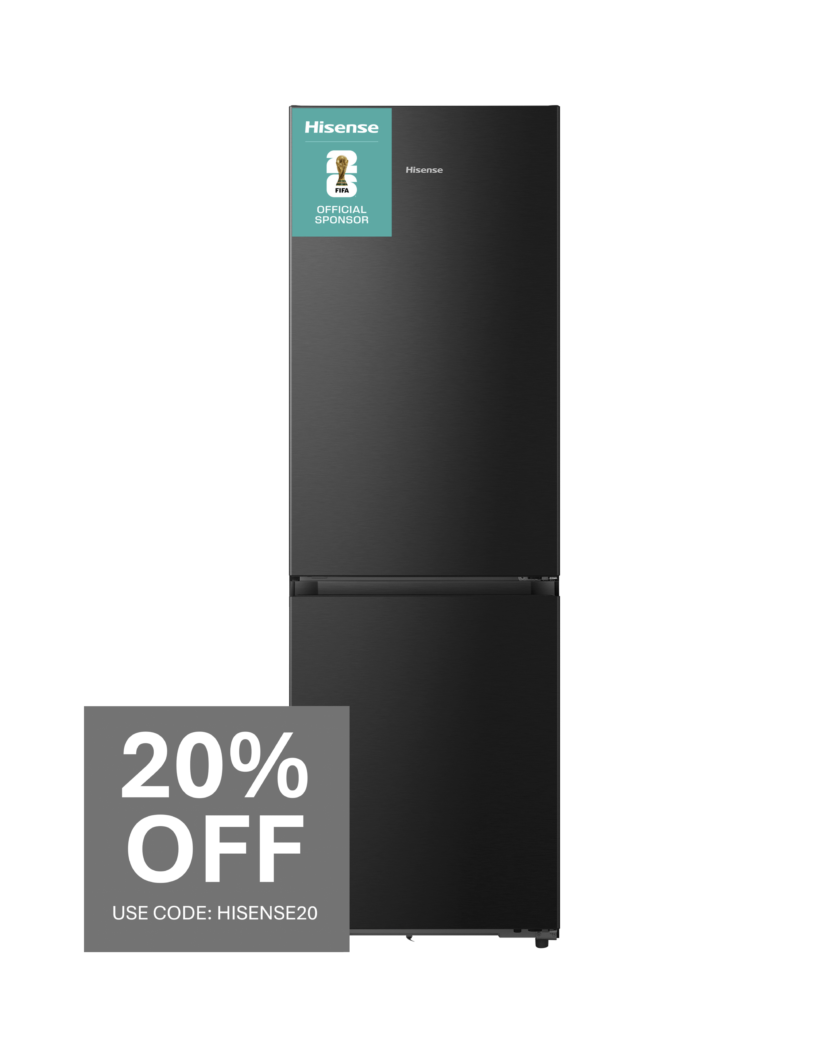 Hisense RB5K330GSFC Smart Fridge Freezer