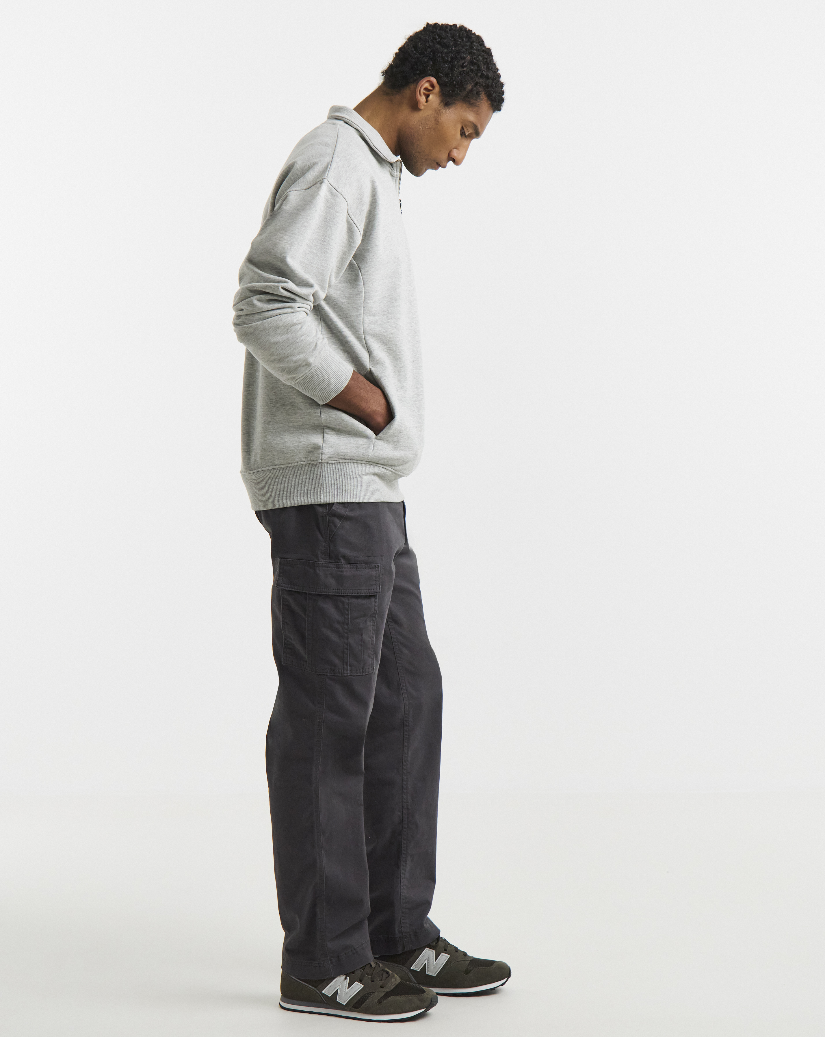 Cotton Stretch Cargo Trouser