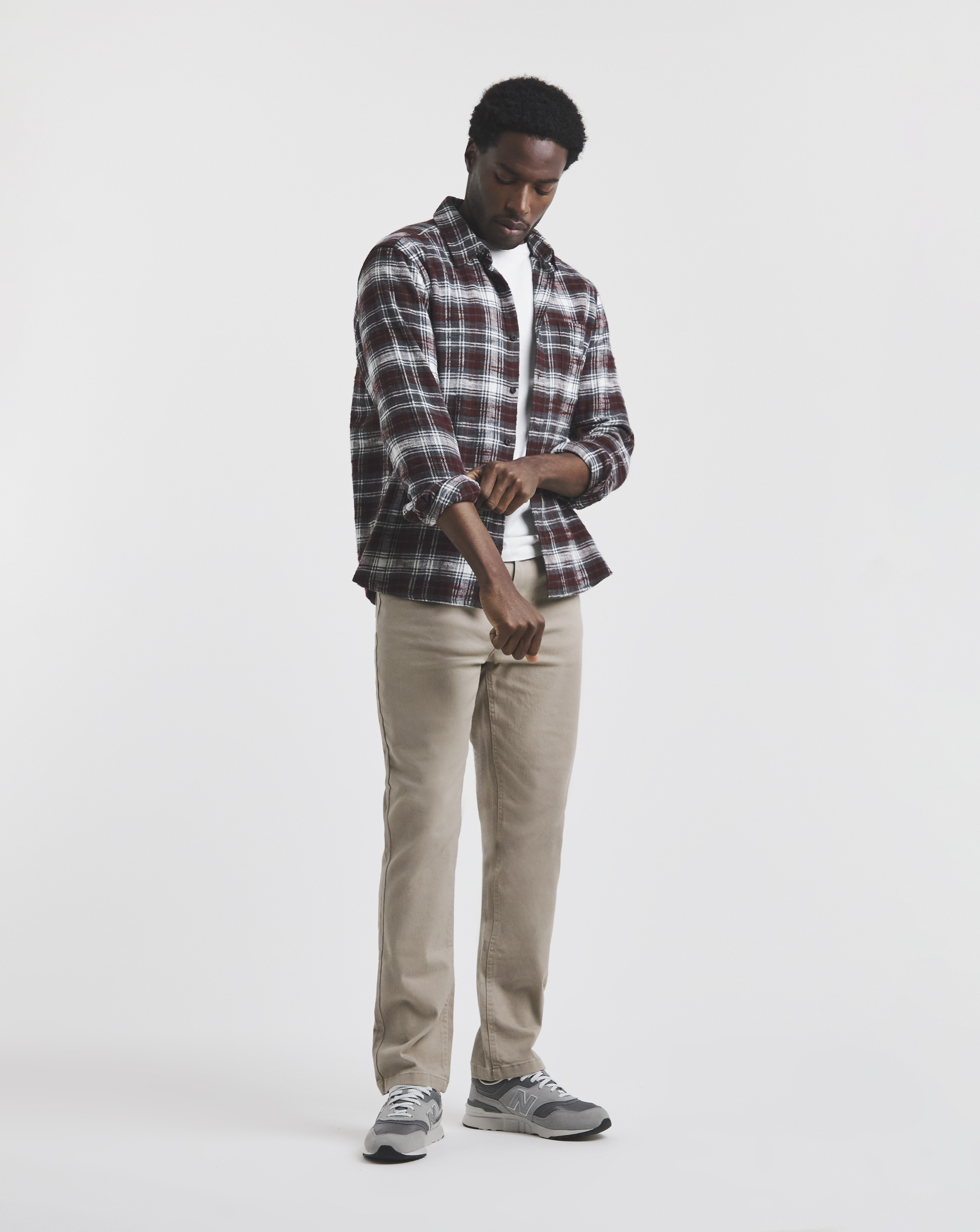 Union Straight Stretch Gabardine Jean