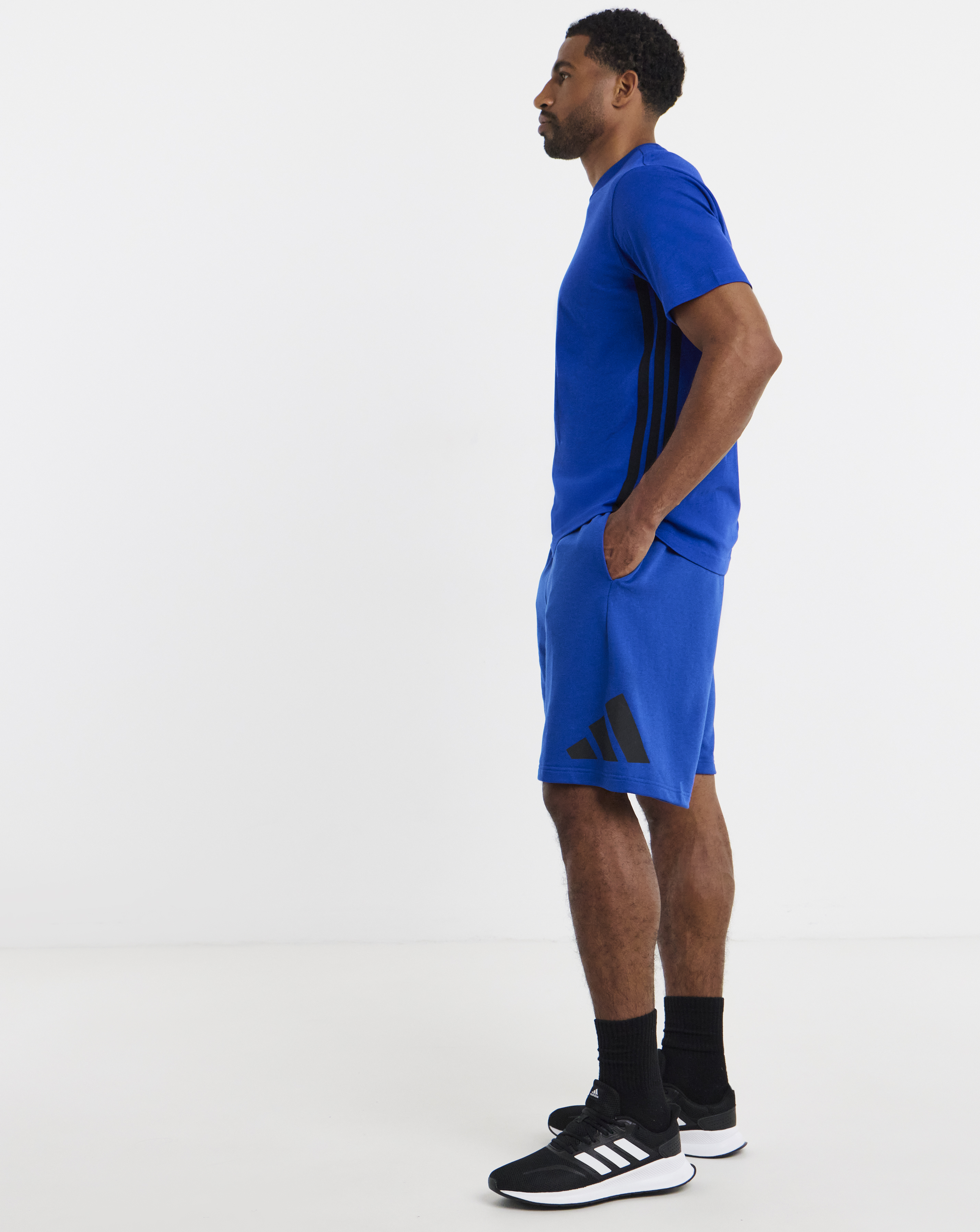 adidas Big Logo French Terry Shorts