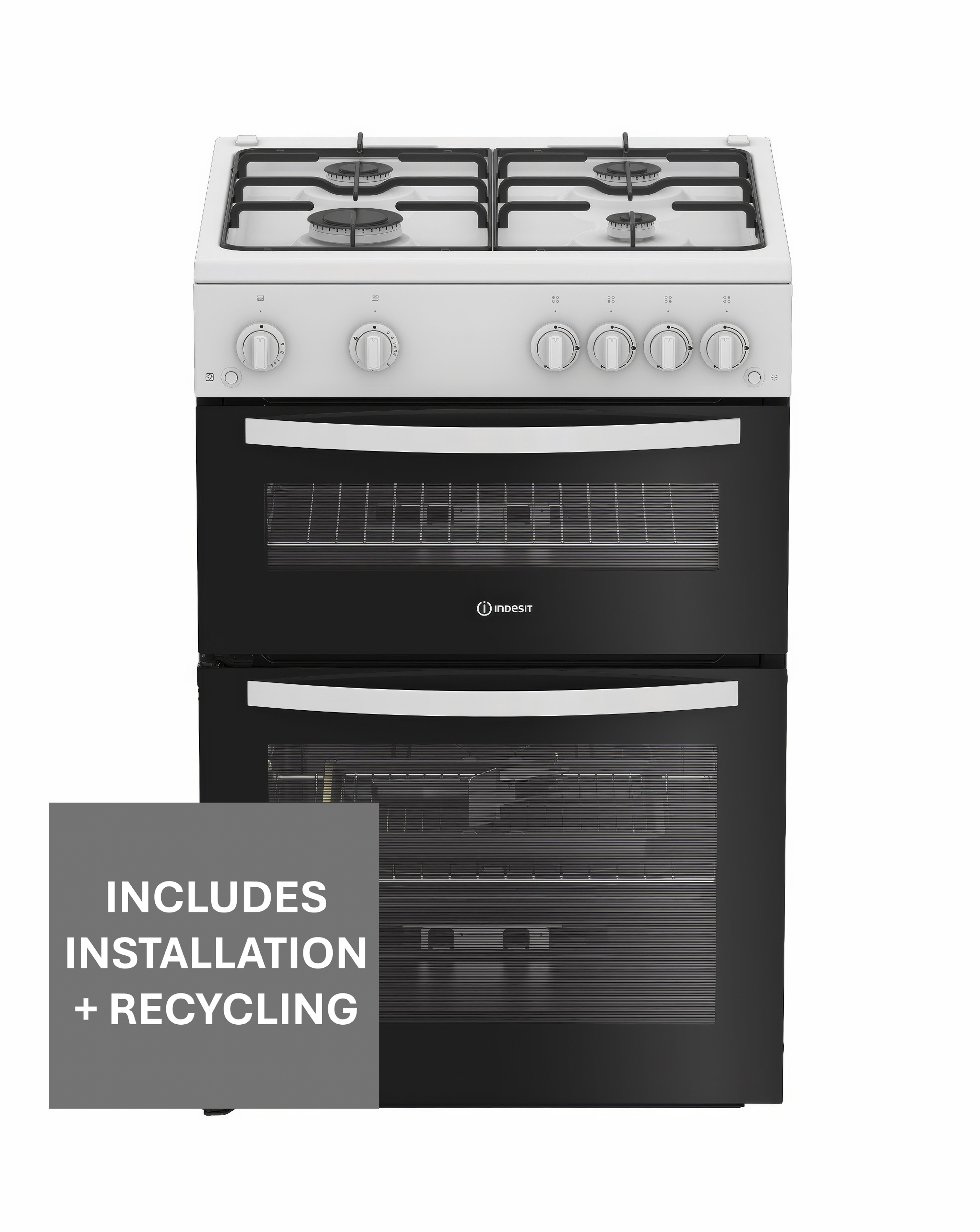 Indesit IDG6GW Gas Cooker Install
