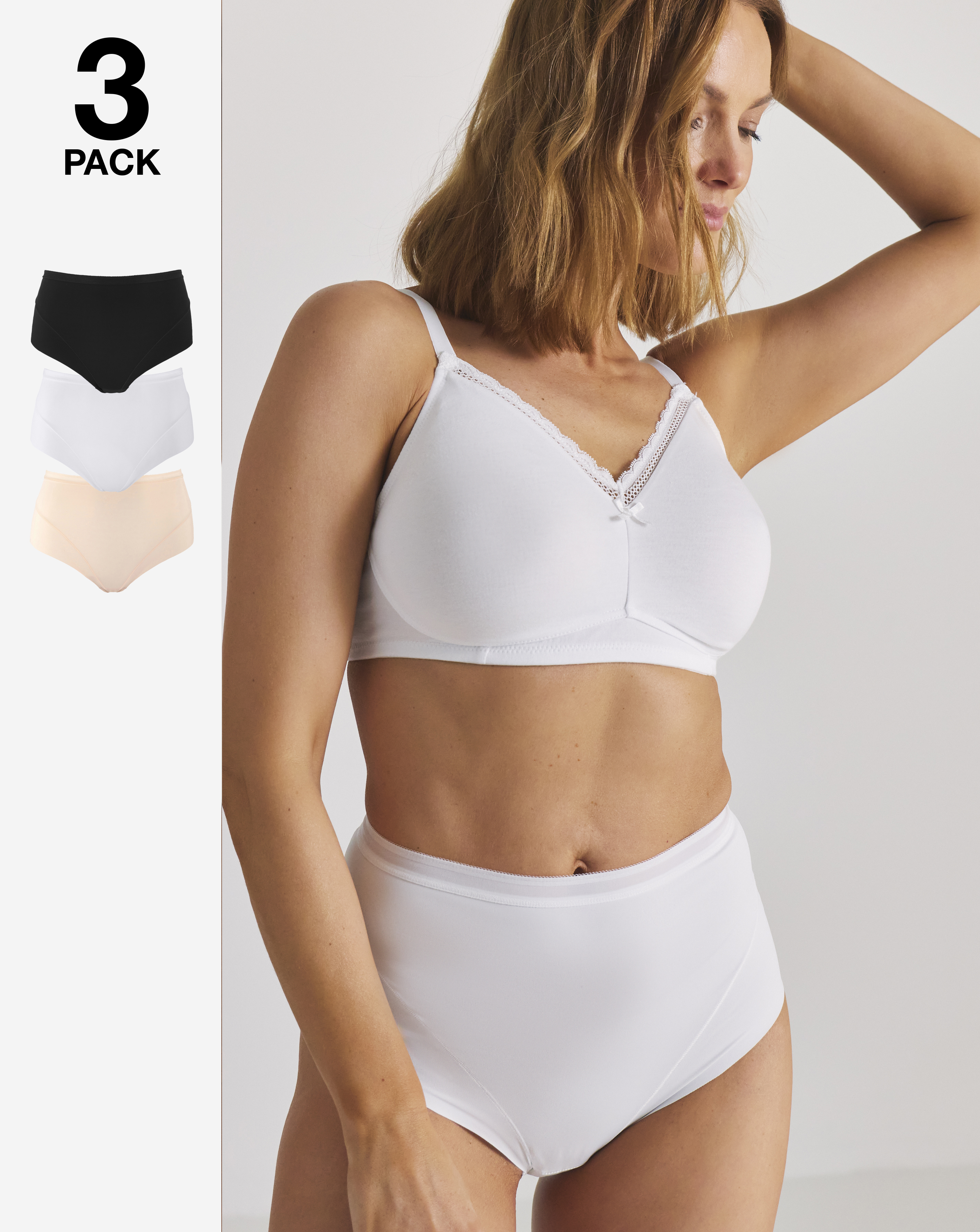 MAGISCULPT 3 Pack Light Tummy Shapers