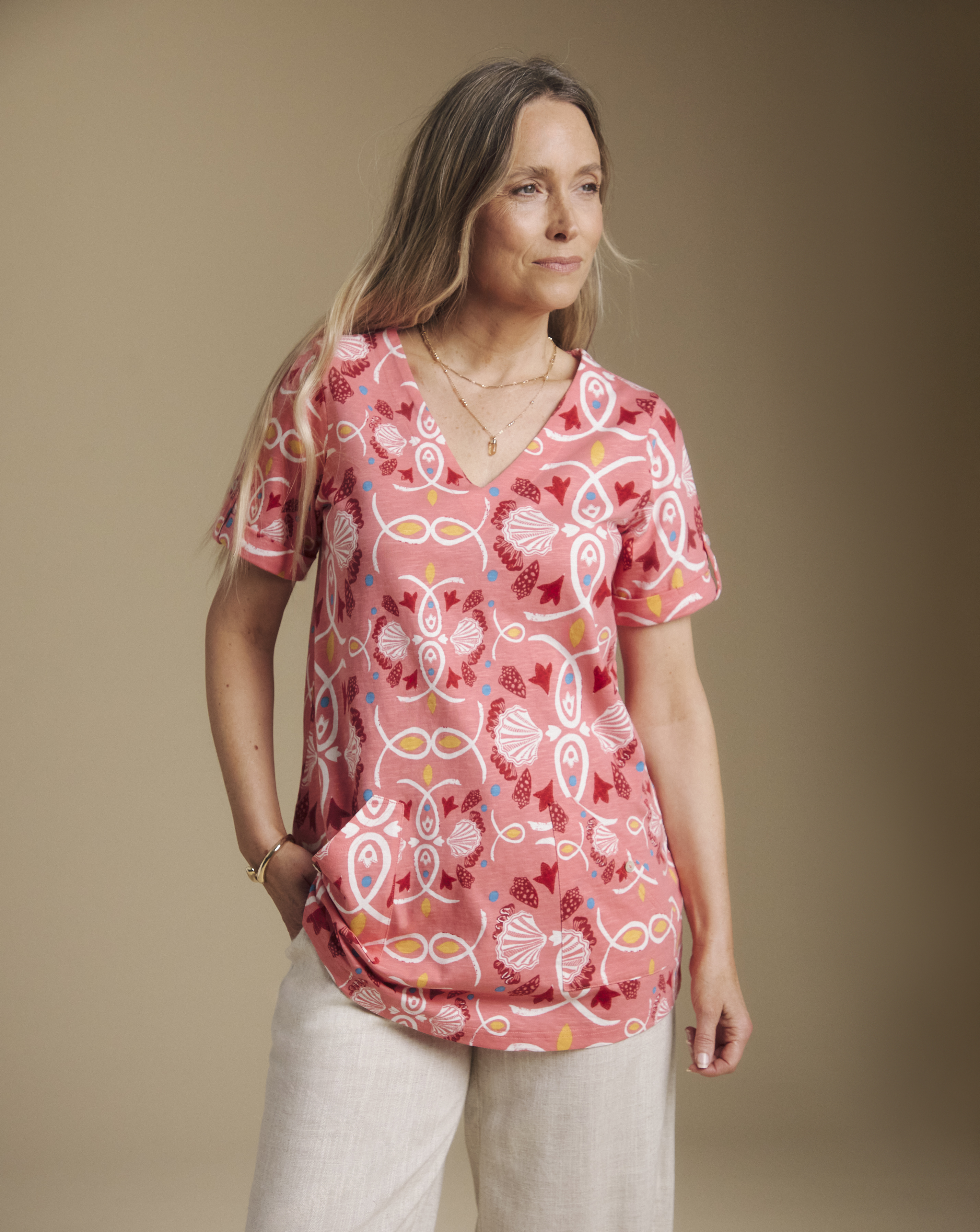 Julipa Cotton Pocket Tunic