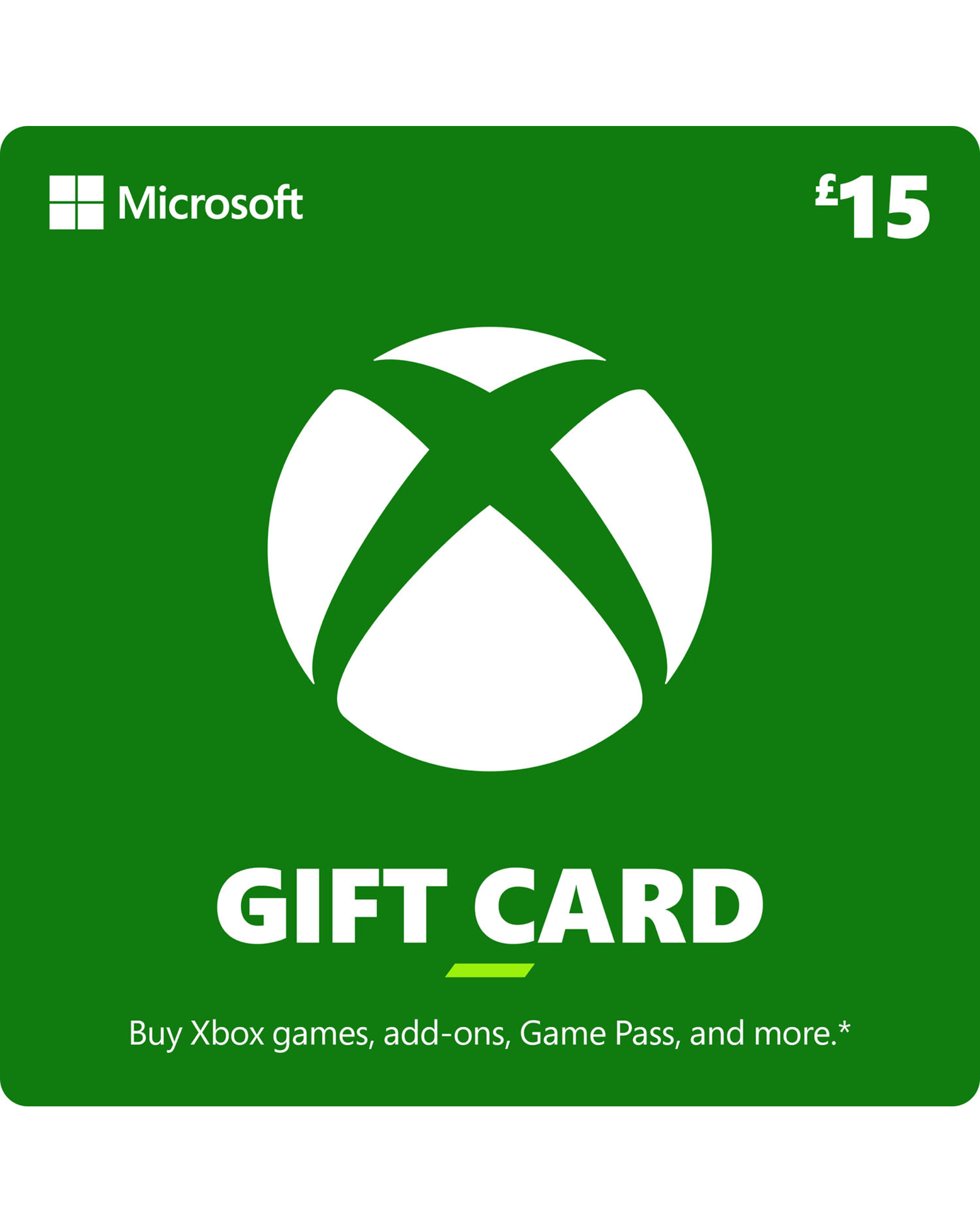 Xbox #15 Gift Card (Digital Download)