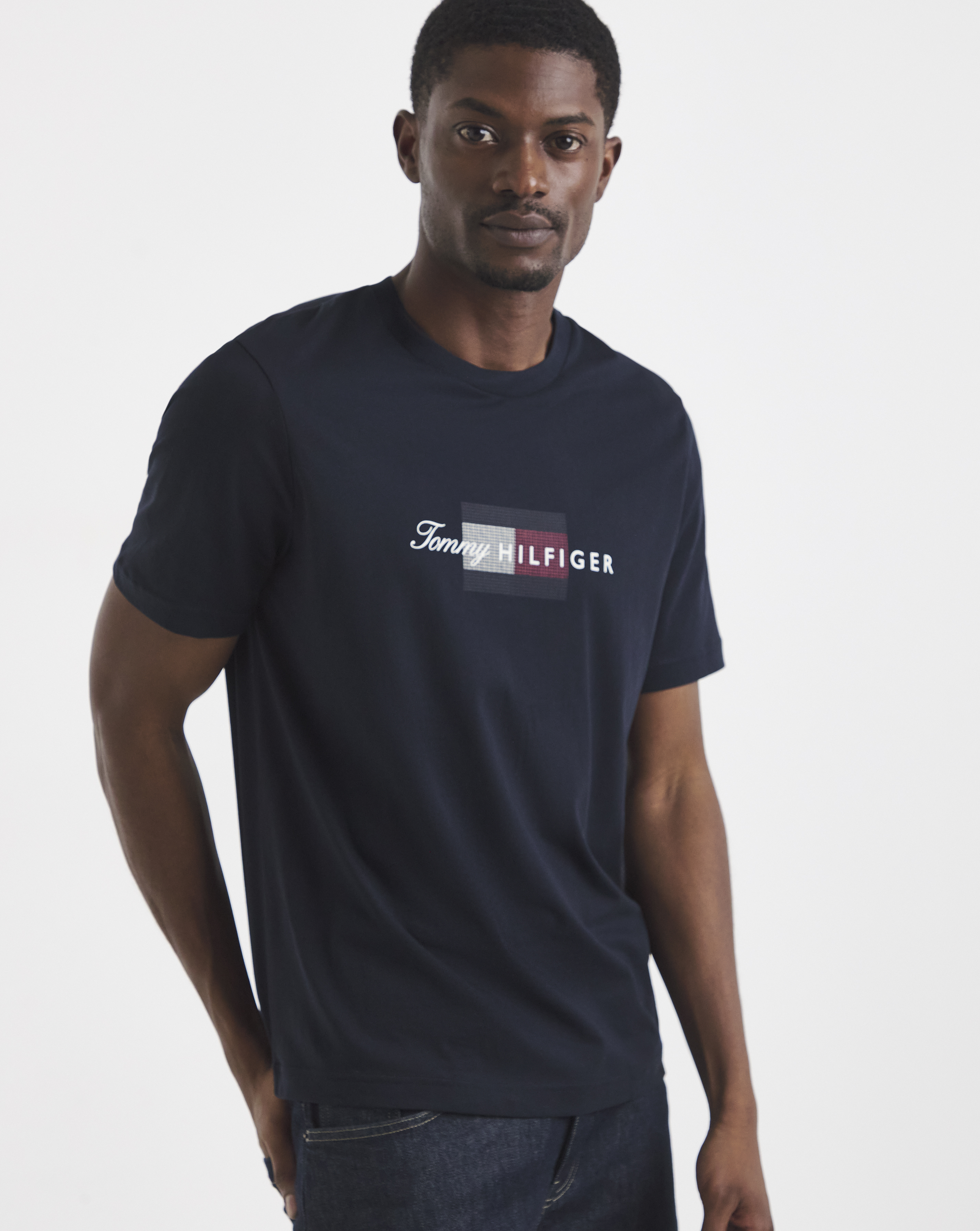 New In - Tommy Hilfiger Script Flag T-Shirt
