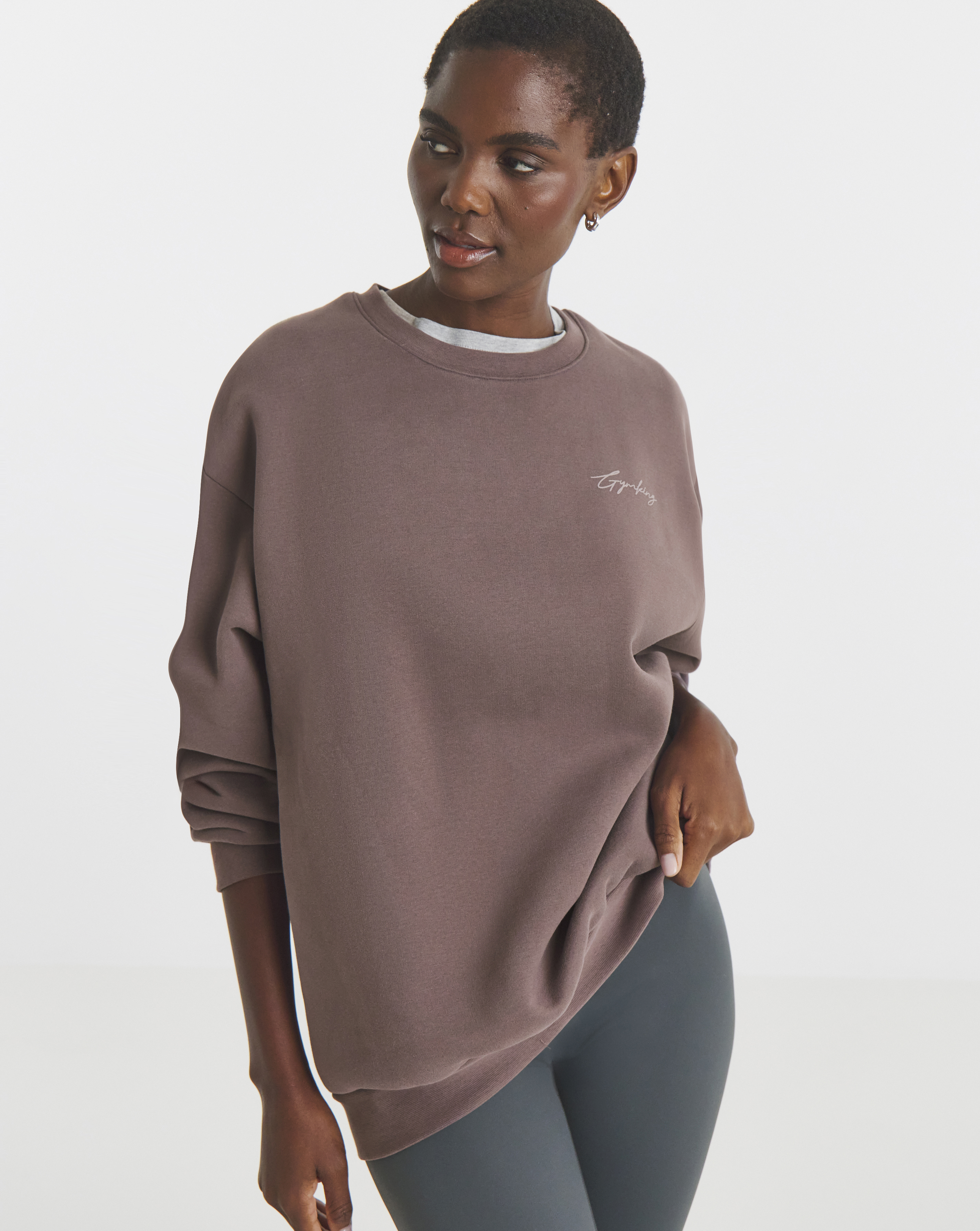 Gym King Poise Relaxed Crew Sweatshirt