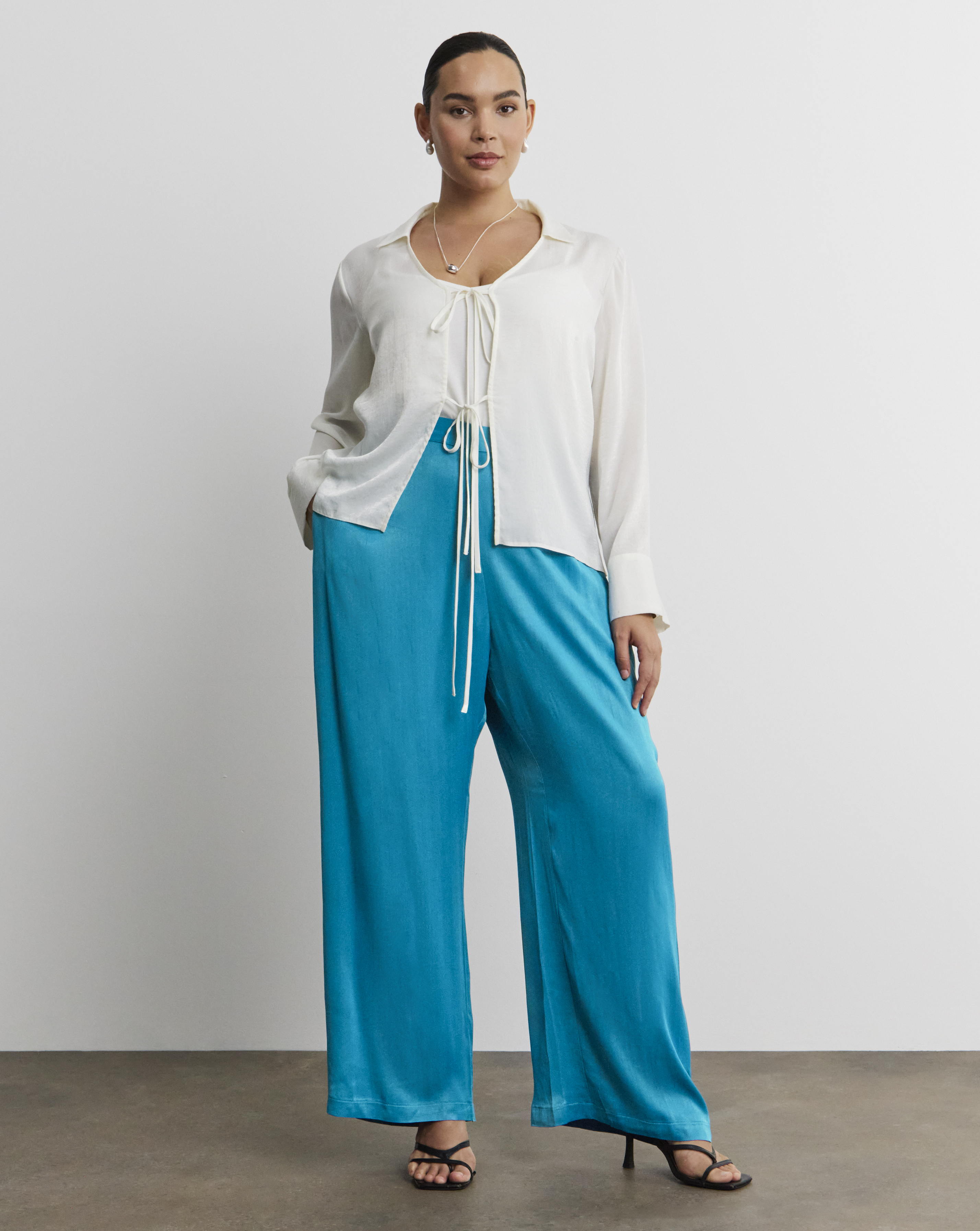 Joanna Hope Satin Trousers