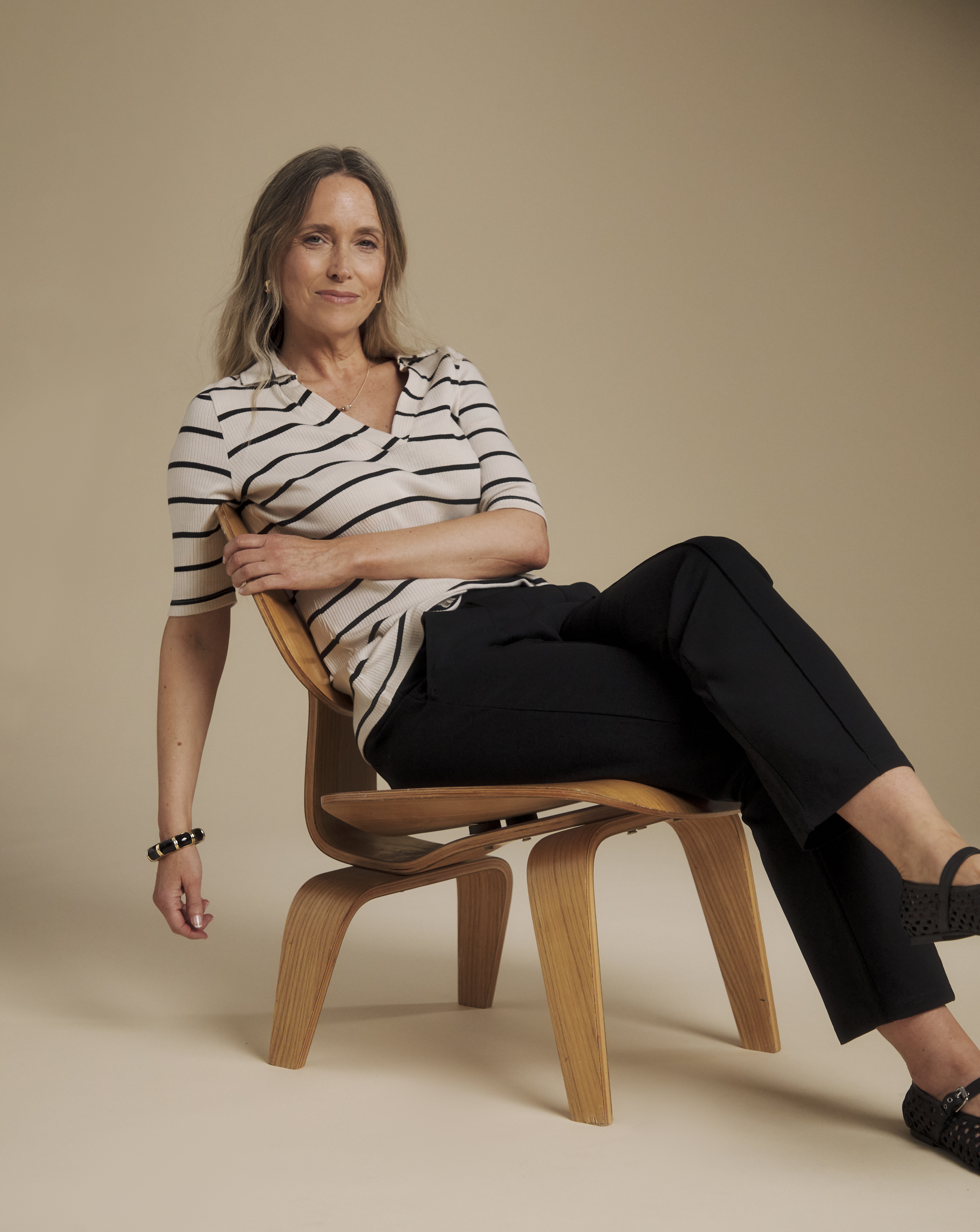 Slimma Black Straight Leg Trouser Short