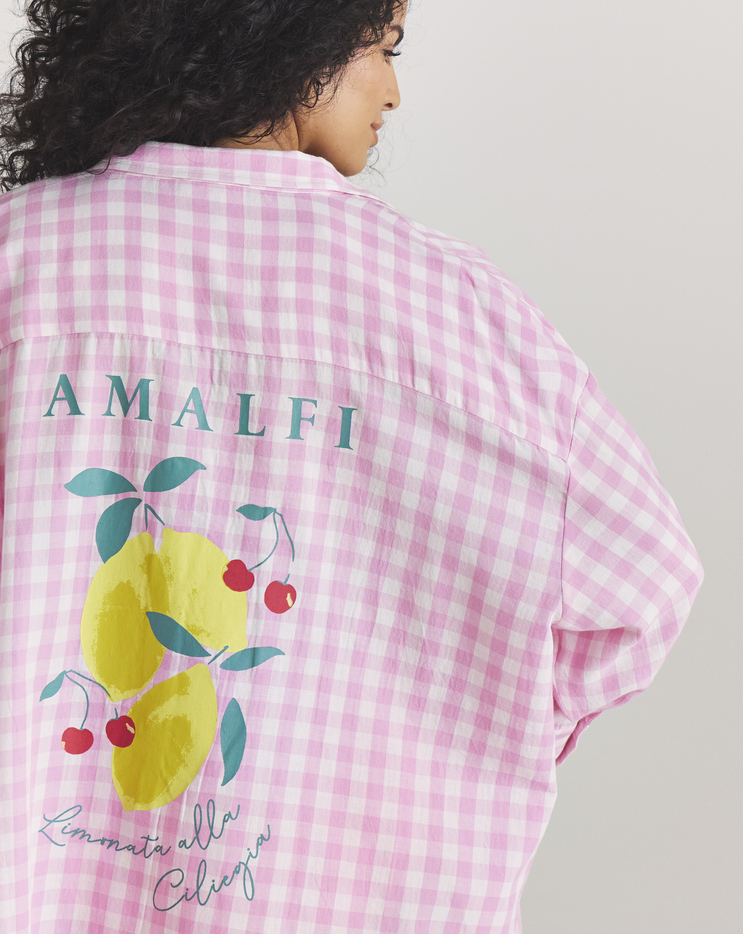 Placement Graphic Beach Shirt