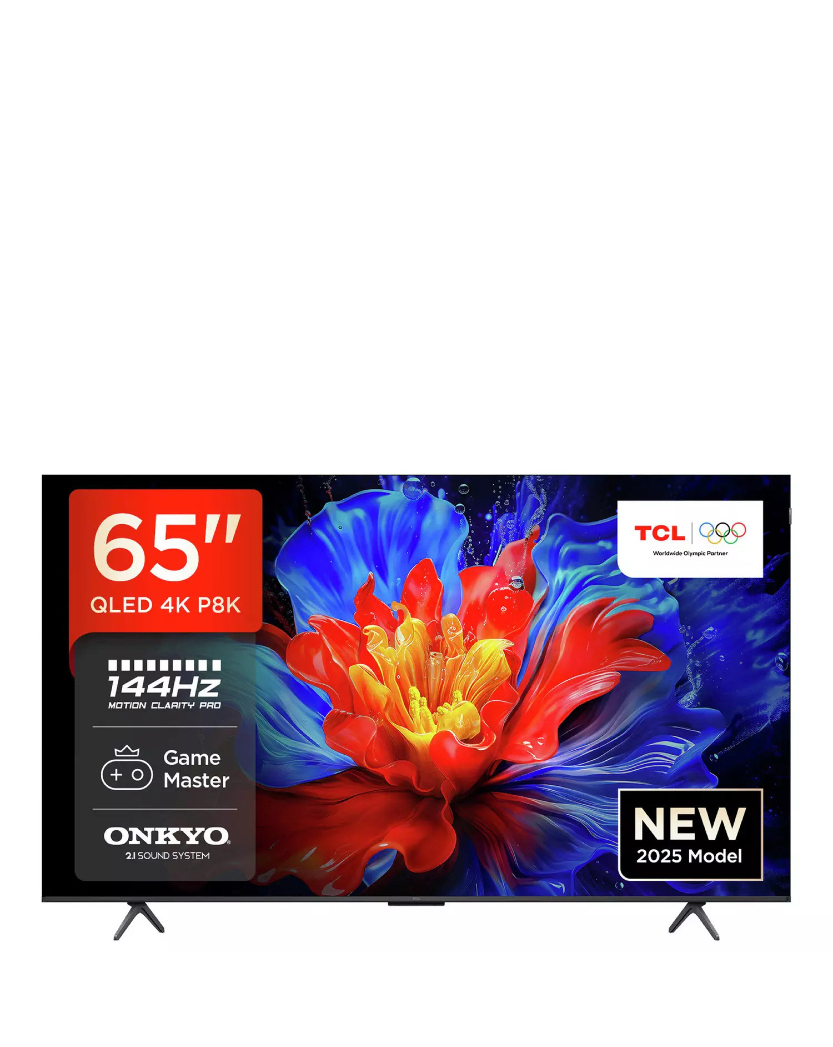 New In - TCL 65P8K-UK 65in 4K Ultra HD HDR TV