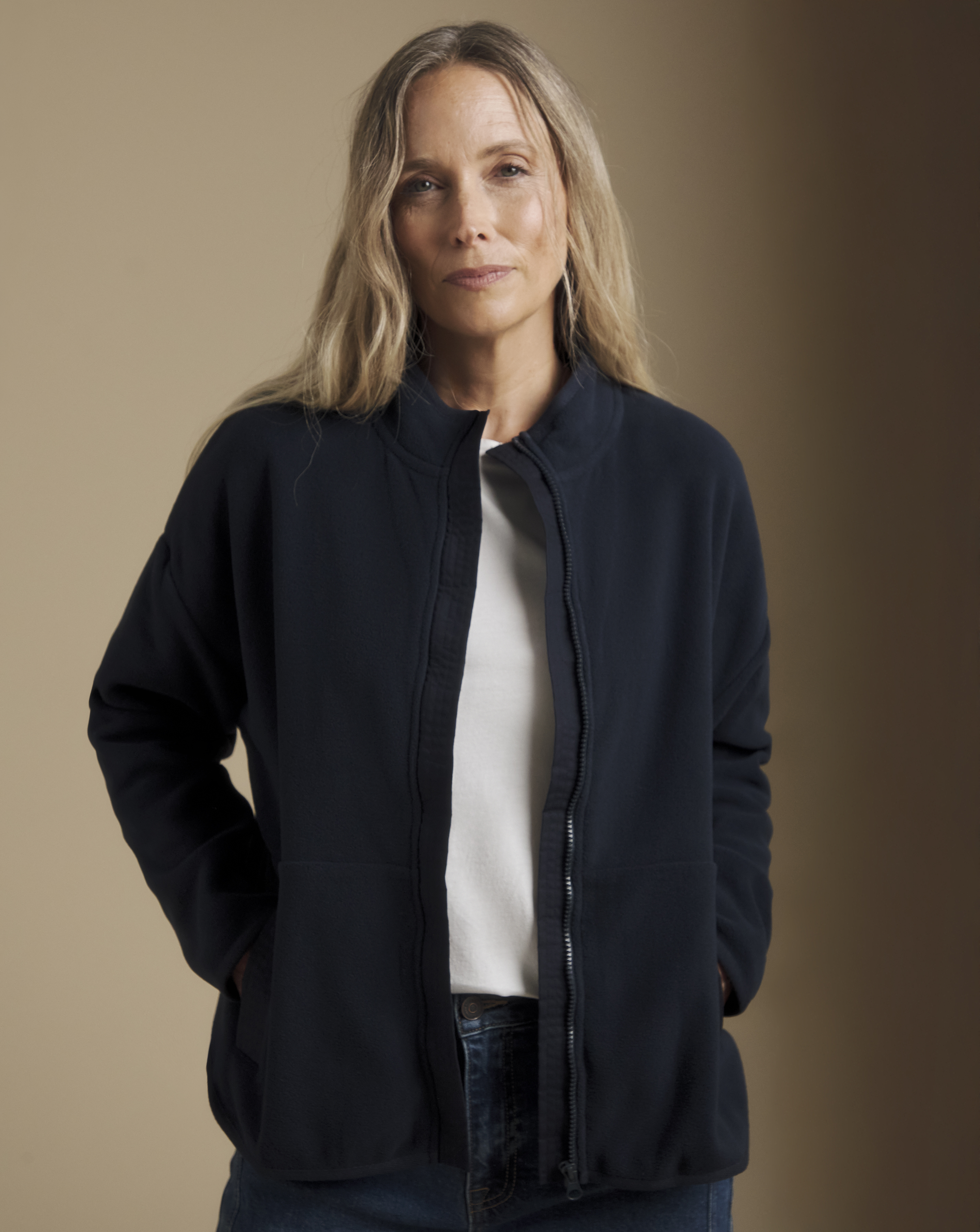 Julipa Zip Through Pocket Fleece