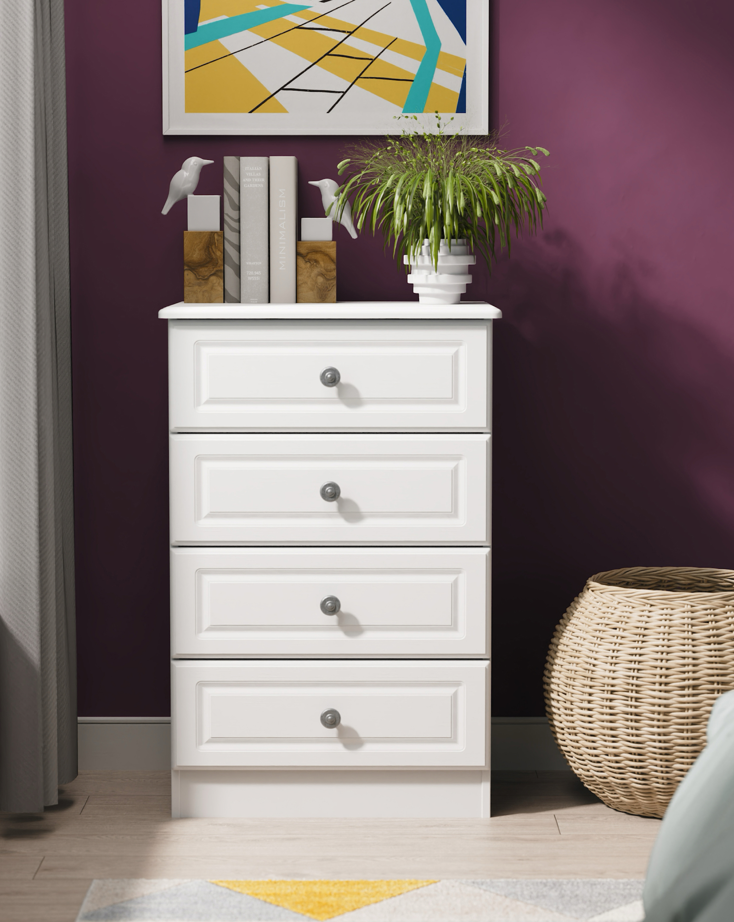 Peregrine 4 Drawer Midi Chest - Kids