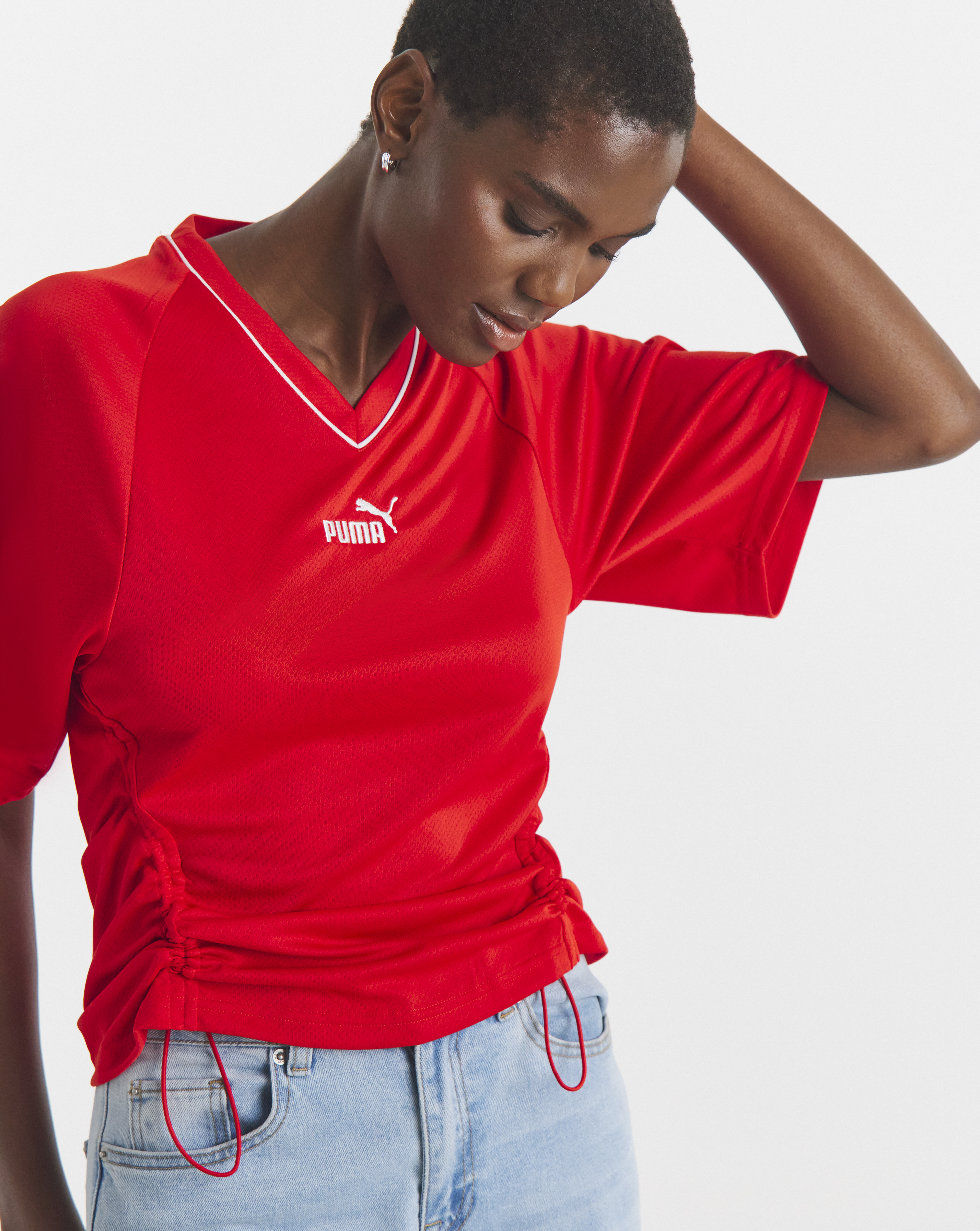 Puma Future Fitted Waist Football Jersey