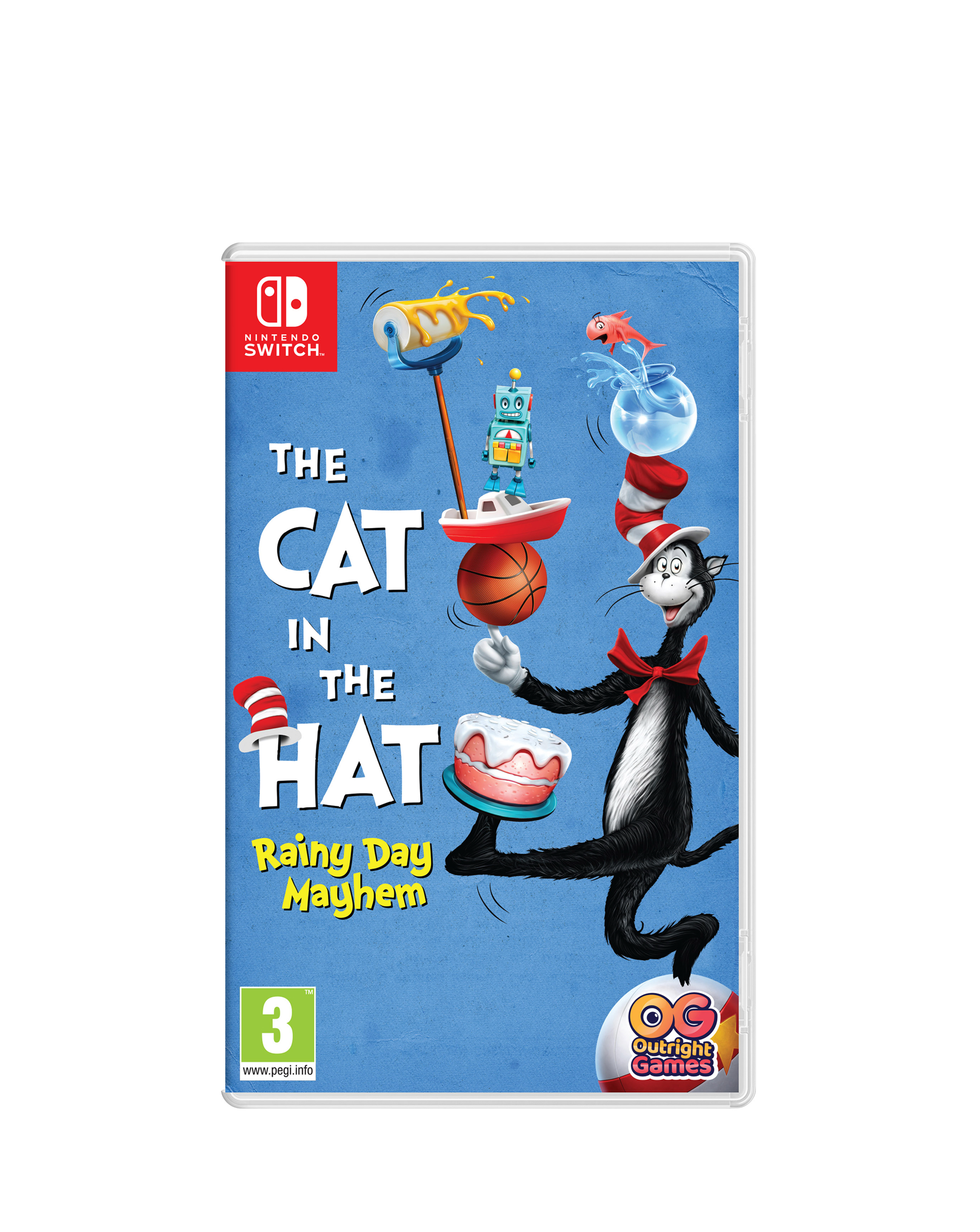 New In - Cat in Hat Rainy Days Mayhem Switch