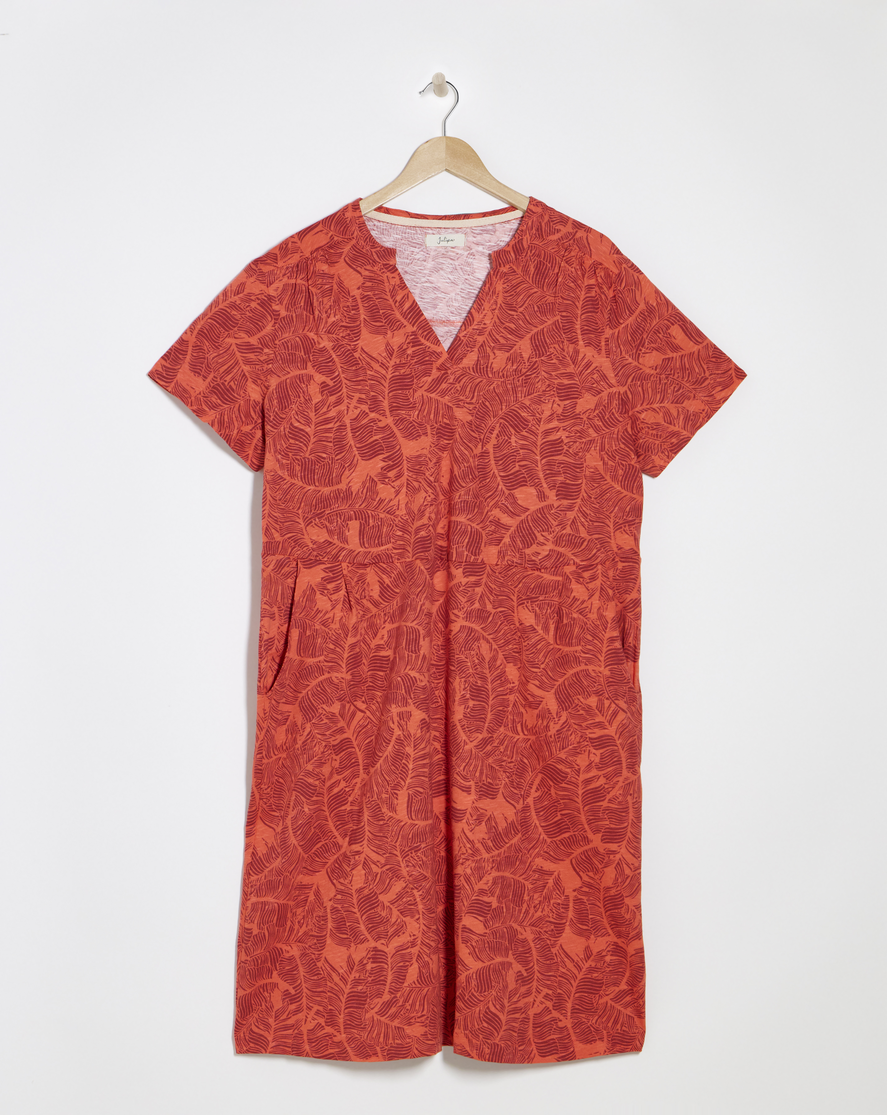 Julipa Pure Cotton Printed Jersey Shift dress