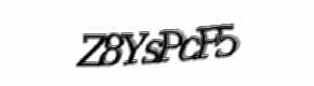 Security check image, please type the characters shown
