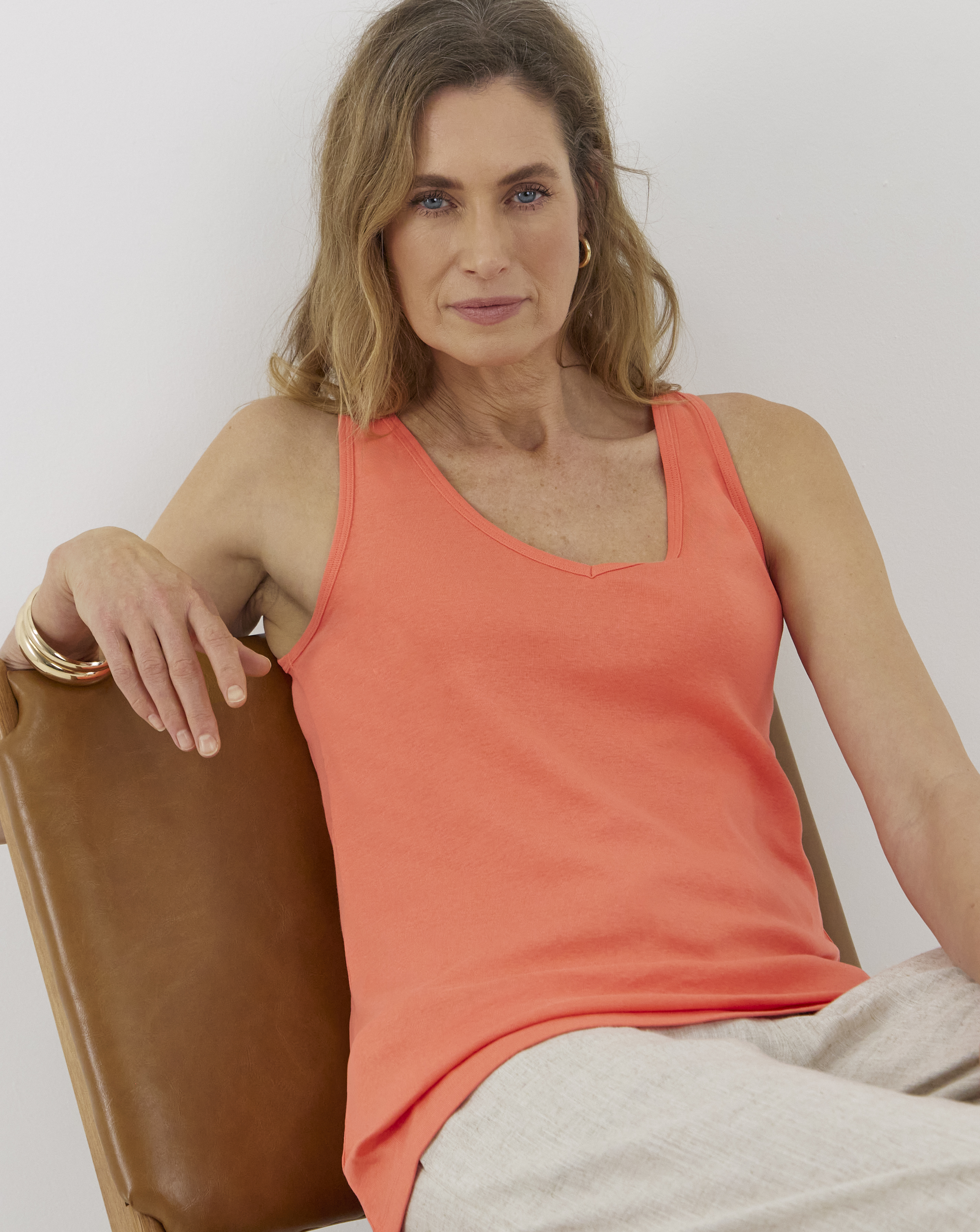 Jersey V-Neck Vest
