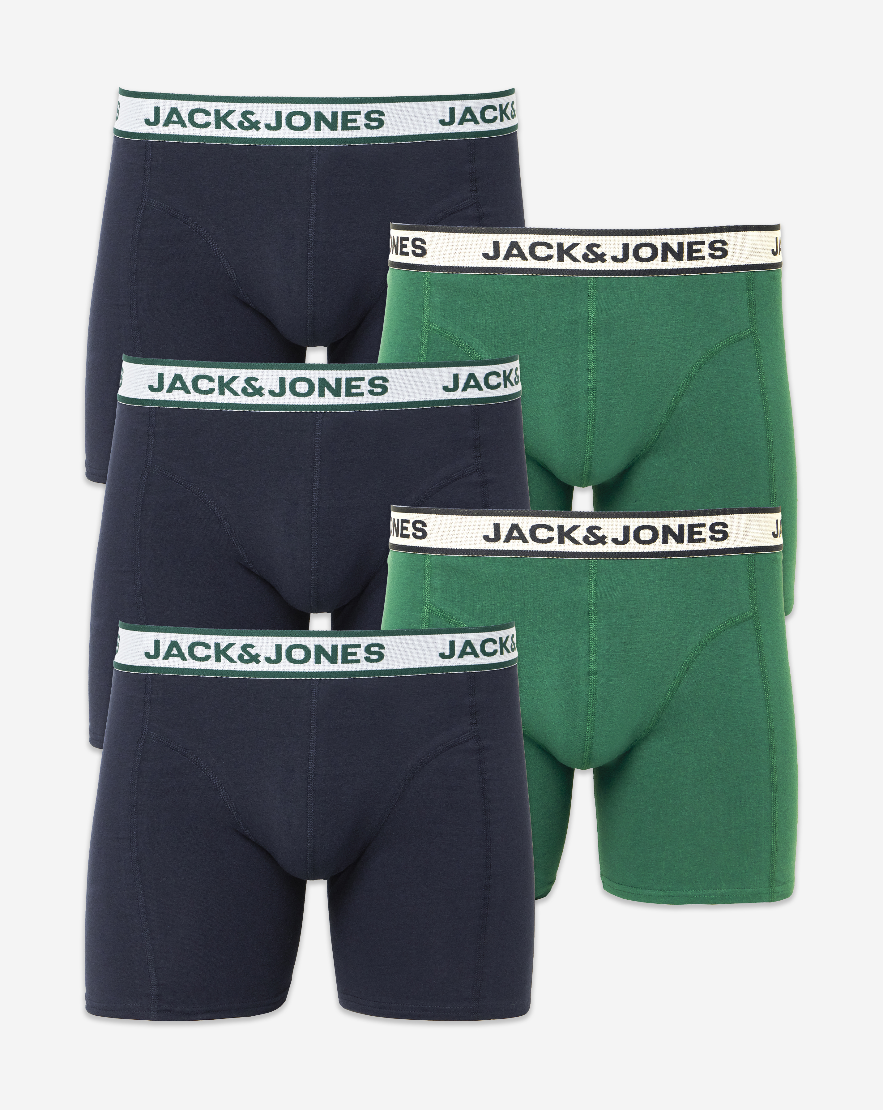 Jack & Jones Nolan Logo Boxers 5 Pack
