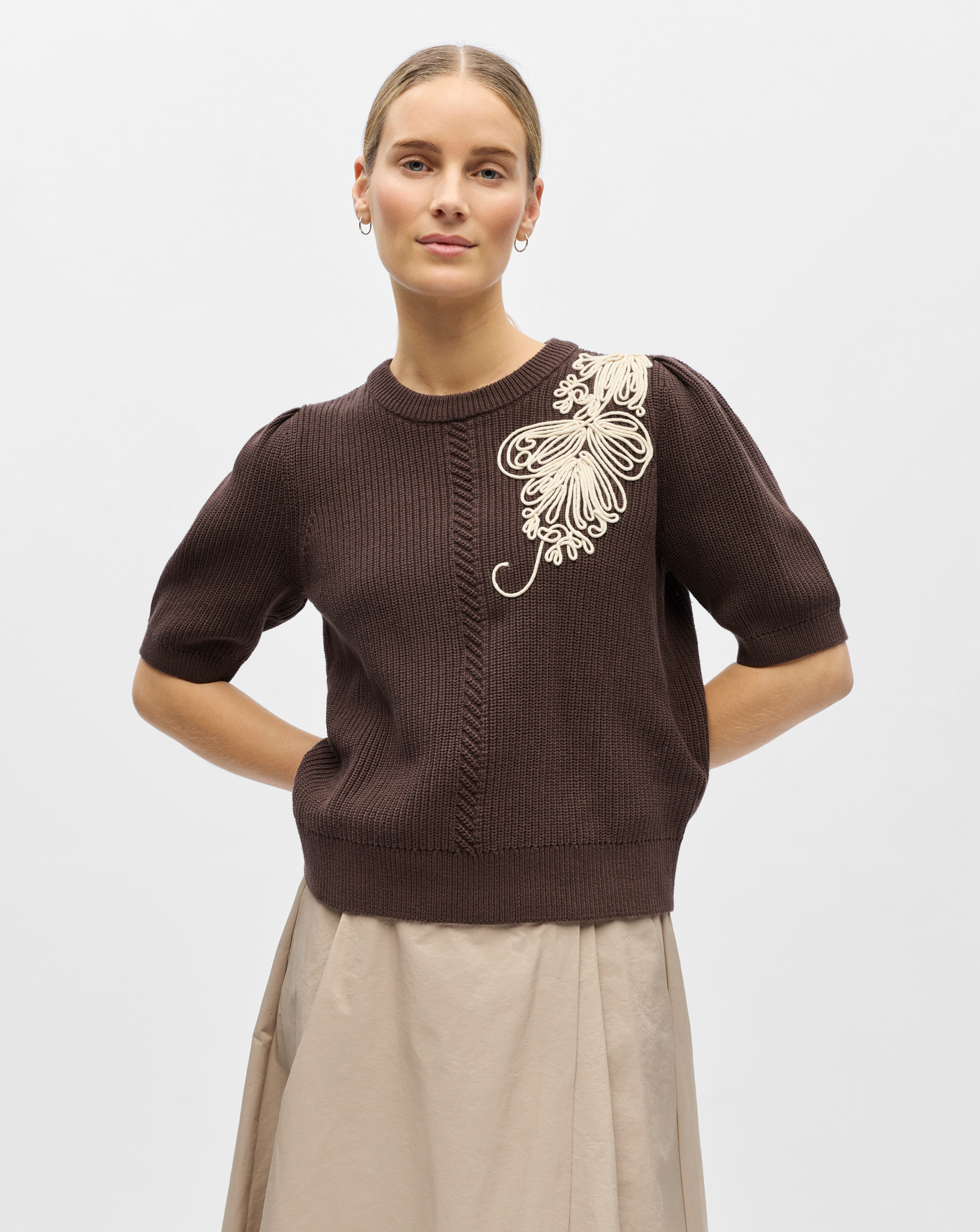 OBJECT Short Sleeve Jumper
