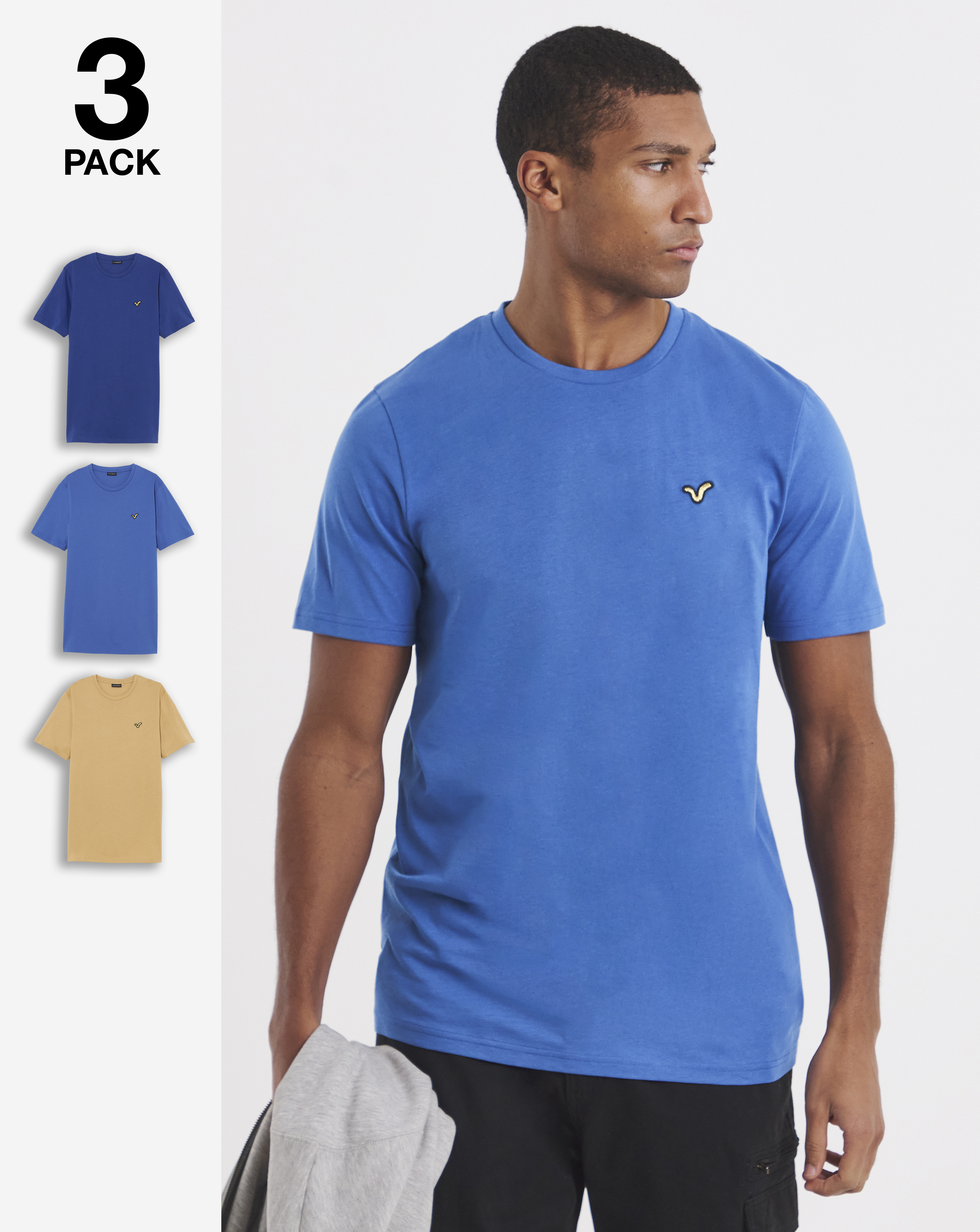Voi 3 Pack Storm T-shirts Long