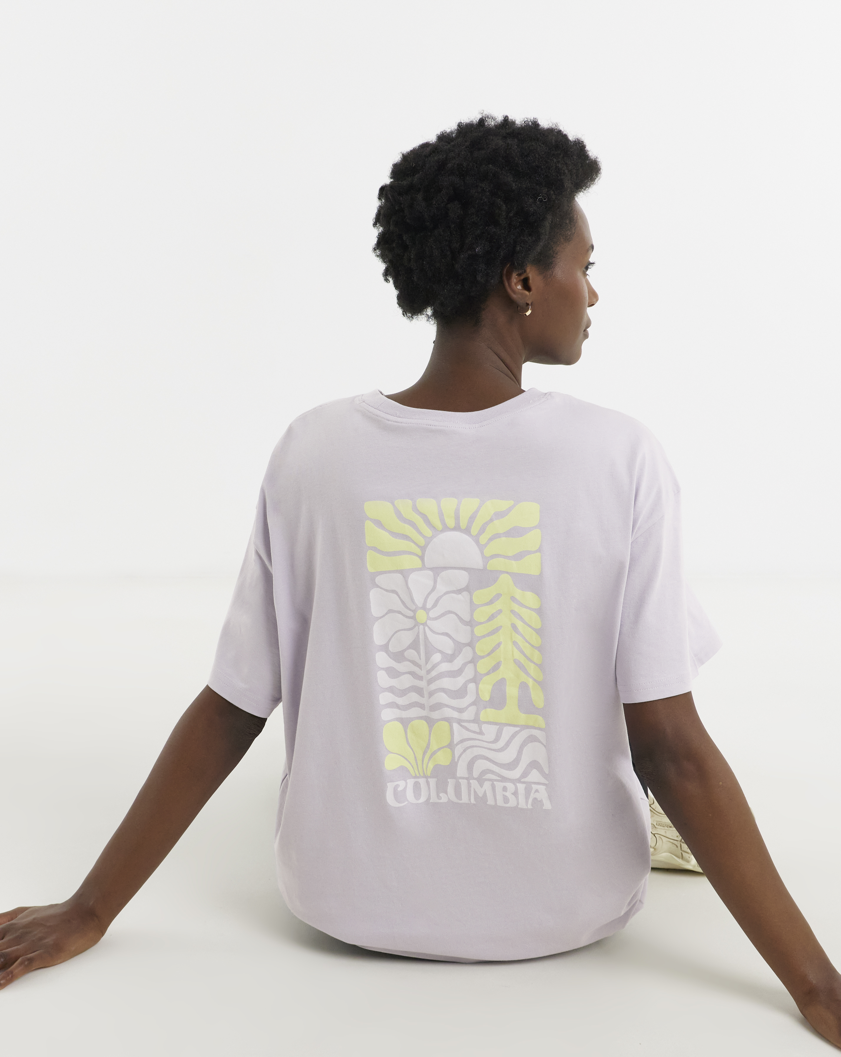 Columbia Oversized Back Print T-Shirt