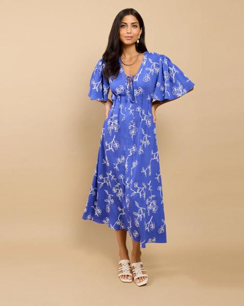 LM Blue Midaxi Dress