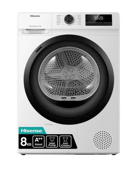 Hisense DH1Q802BW2 8kg Tumble Dryer