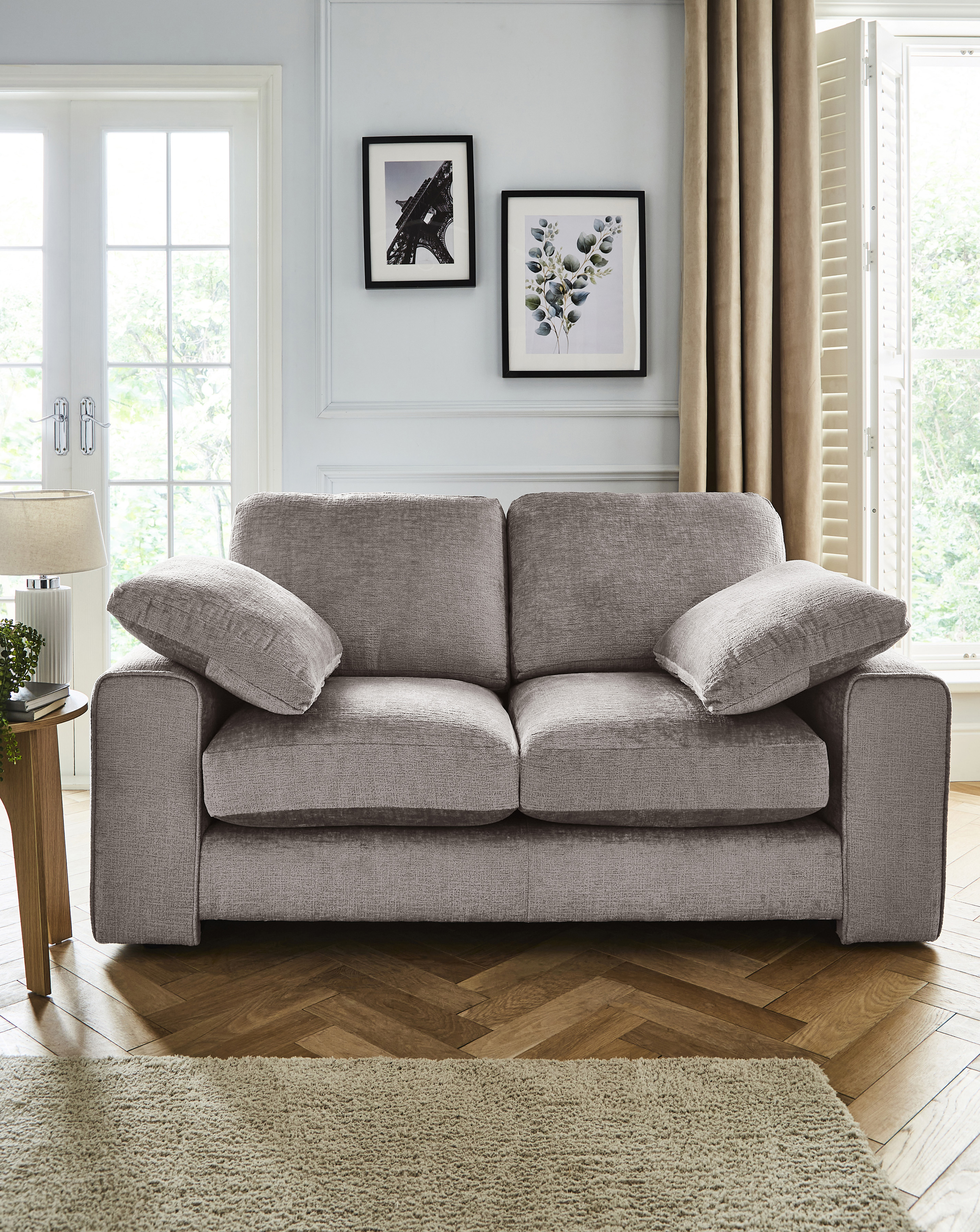 Hunter Chenille 2 Seater Sofa