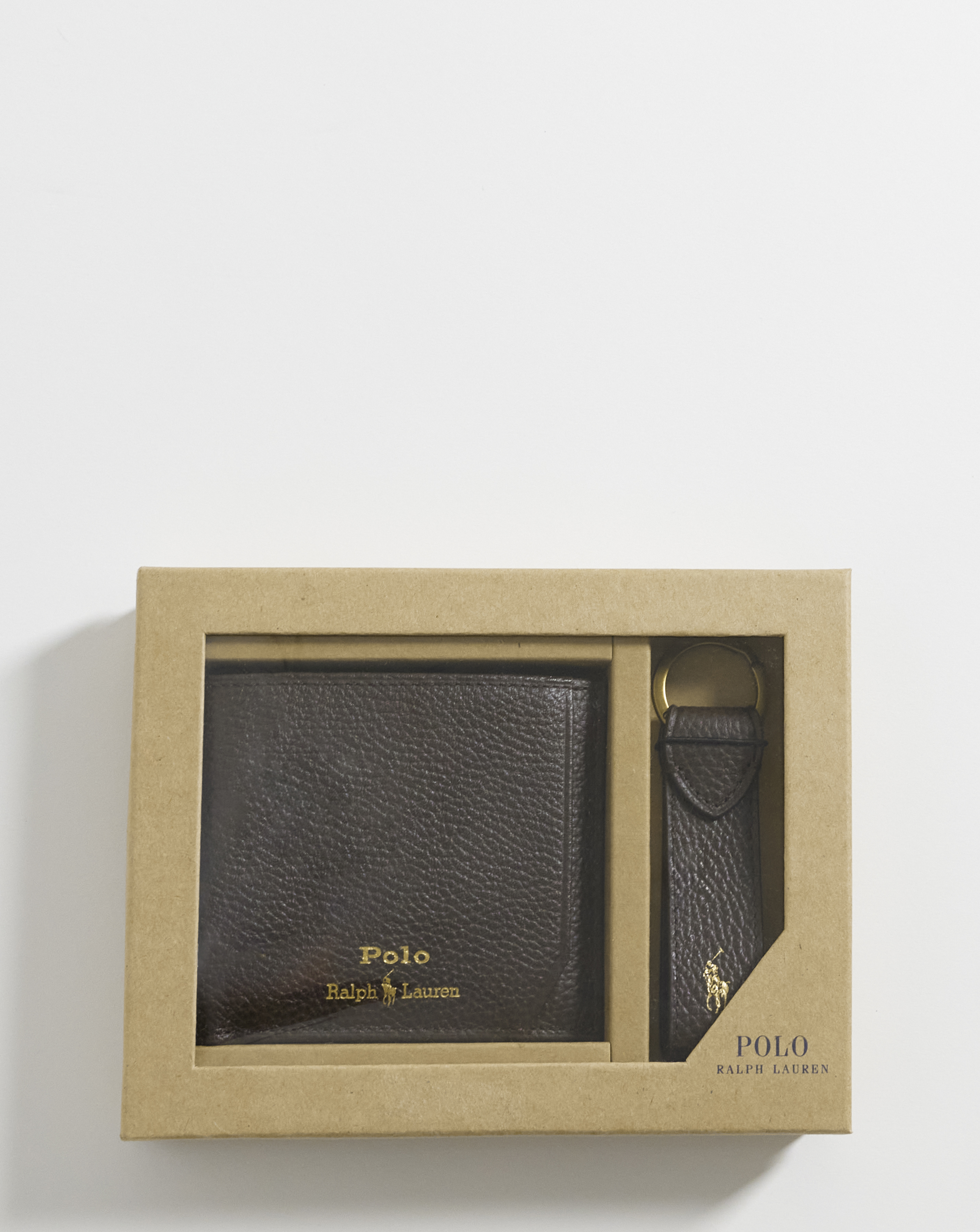 Polo Ralph Lauren Wallet & Keyring Set