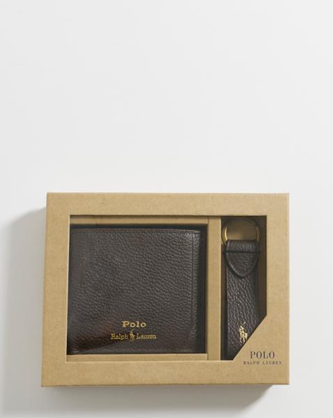 Polo Ralph Lauren Wallet & Keyring Set