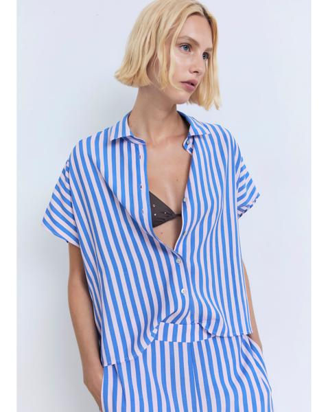 Mango Striped Shirt