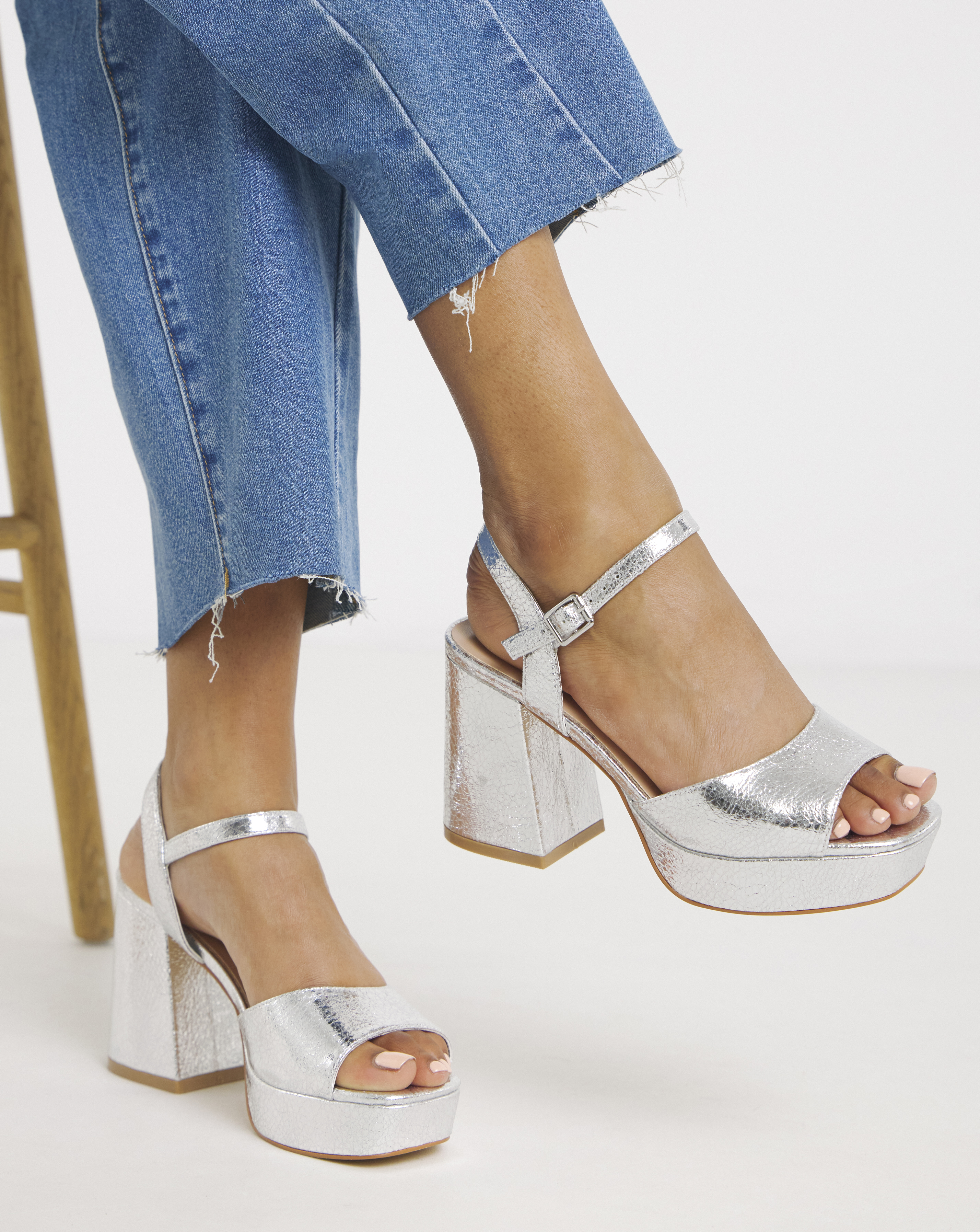 Platform Heels Ex Wide Fit