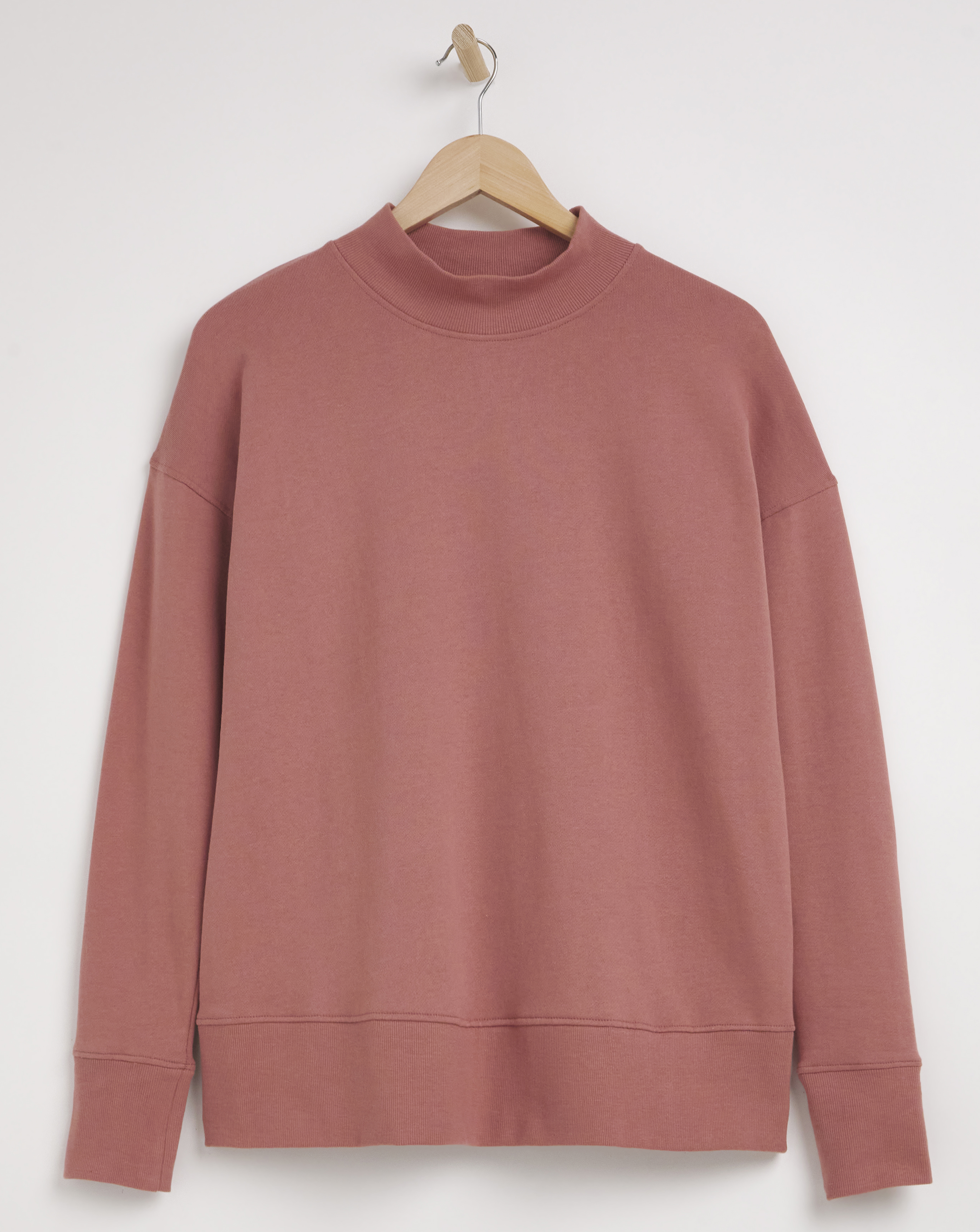 High Neck Sweatshirt