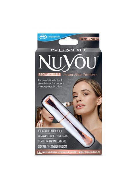 NuYou Facial Hair Remover Pearl White