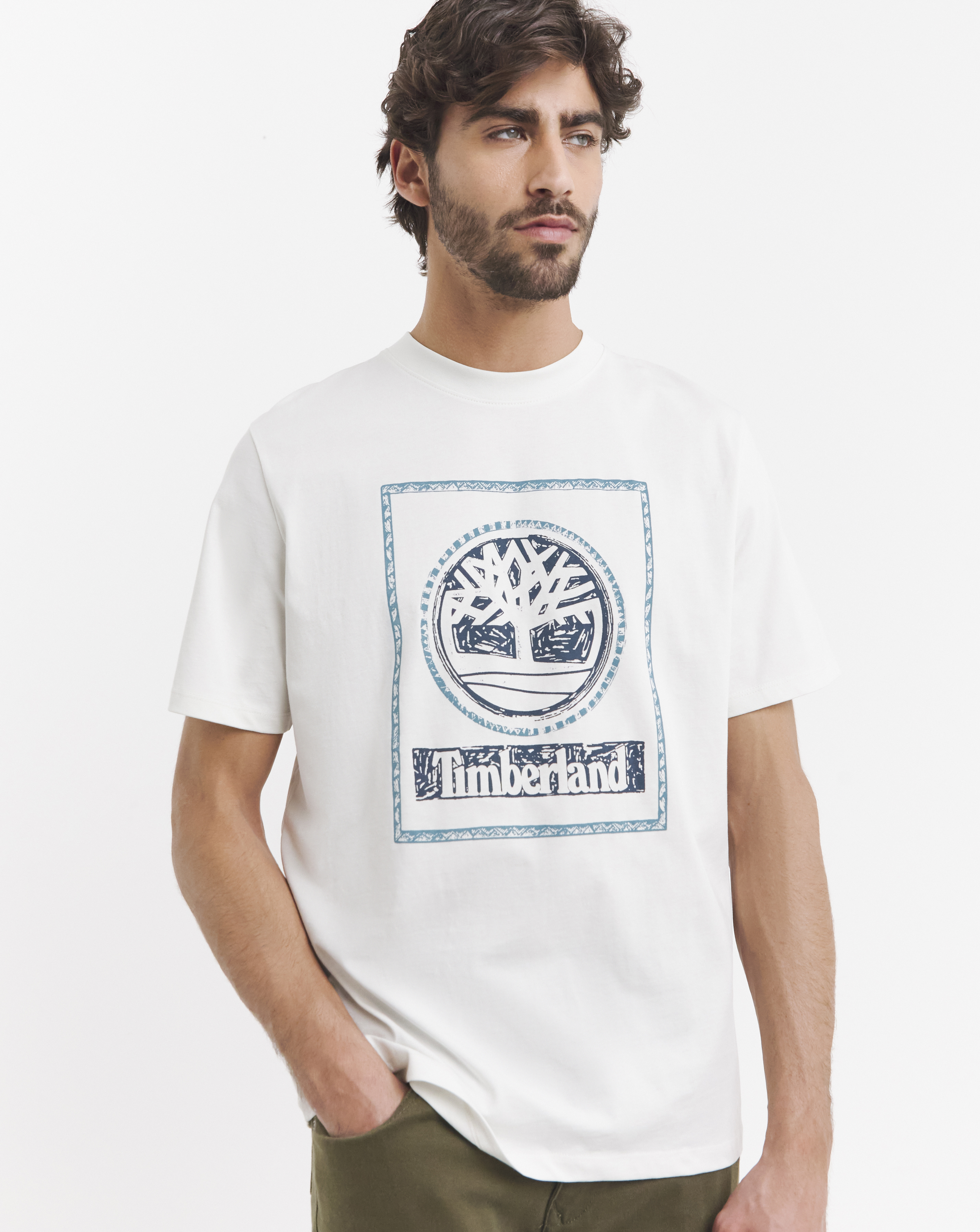 Timberland Graphic Logo T-Shirt - White