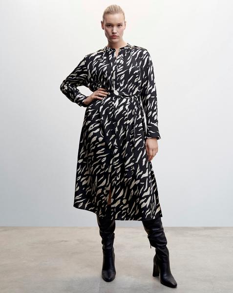 Mango Truman Midi Printed Dress