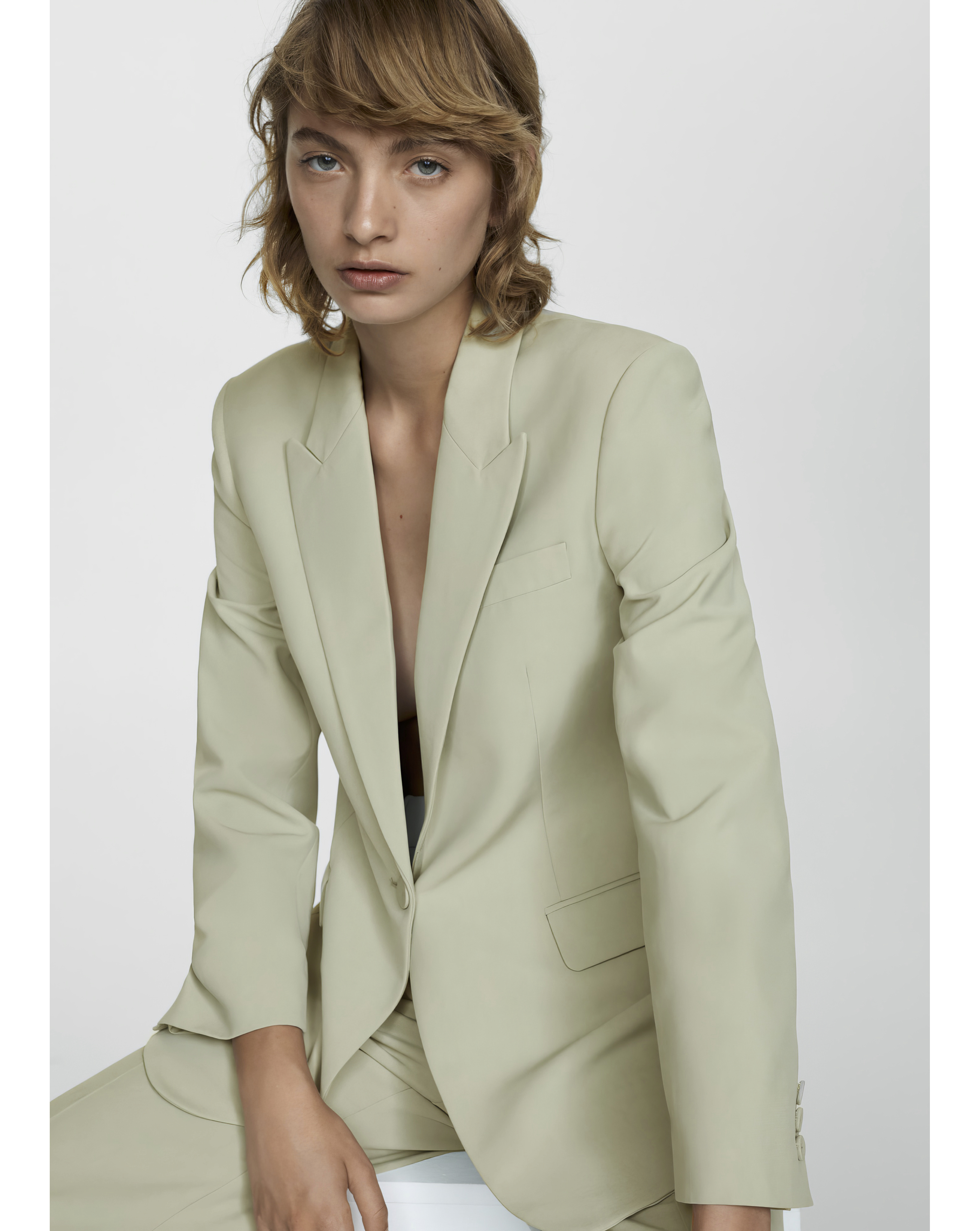 Mango Single Breasted Blazer