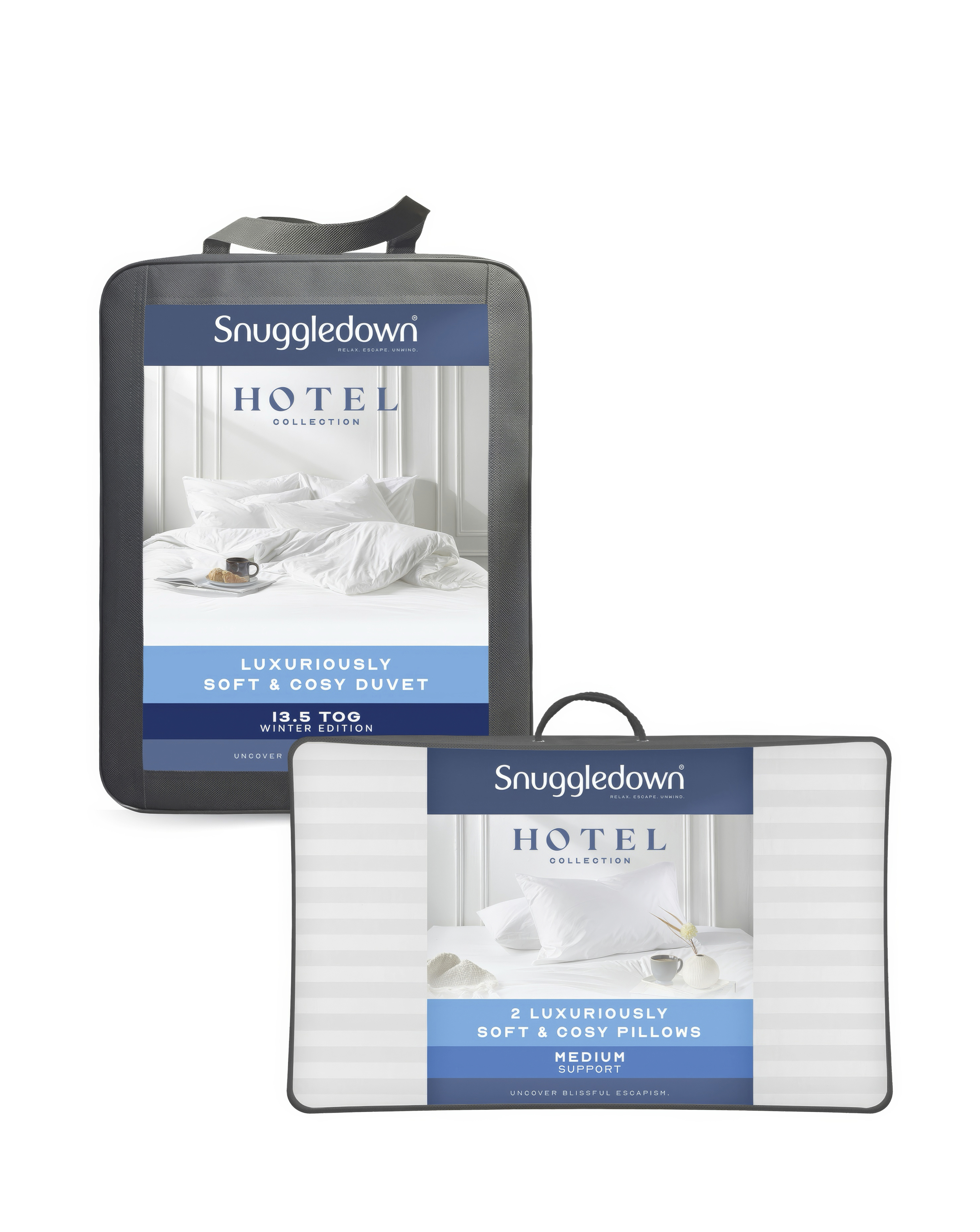 Snuggledown 13.5 Duvet+2 Medium Pillows
