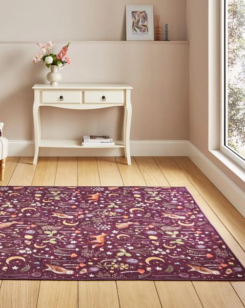 Catherine Lansfield Twilight Animals Rug