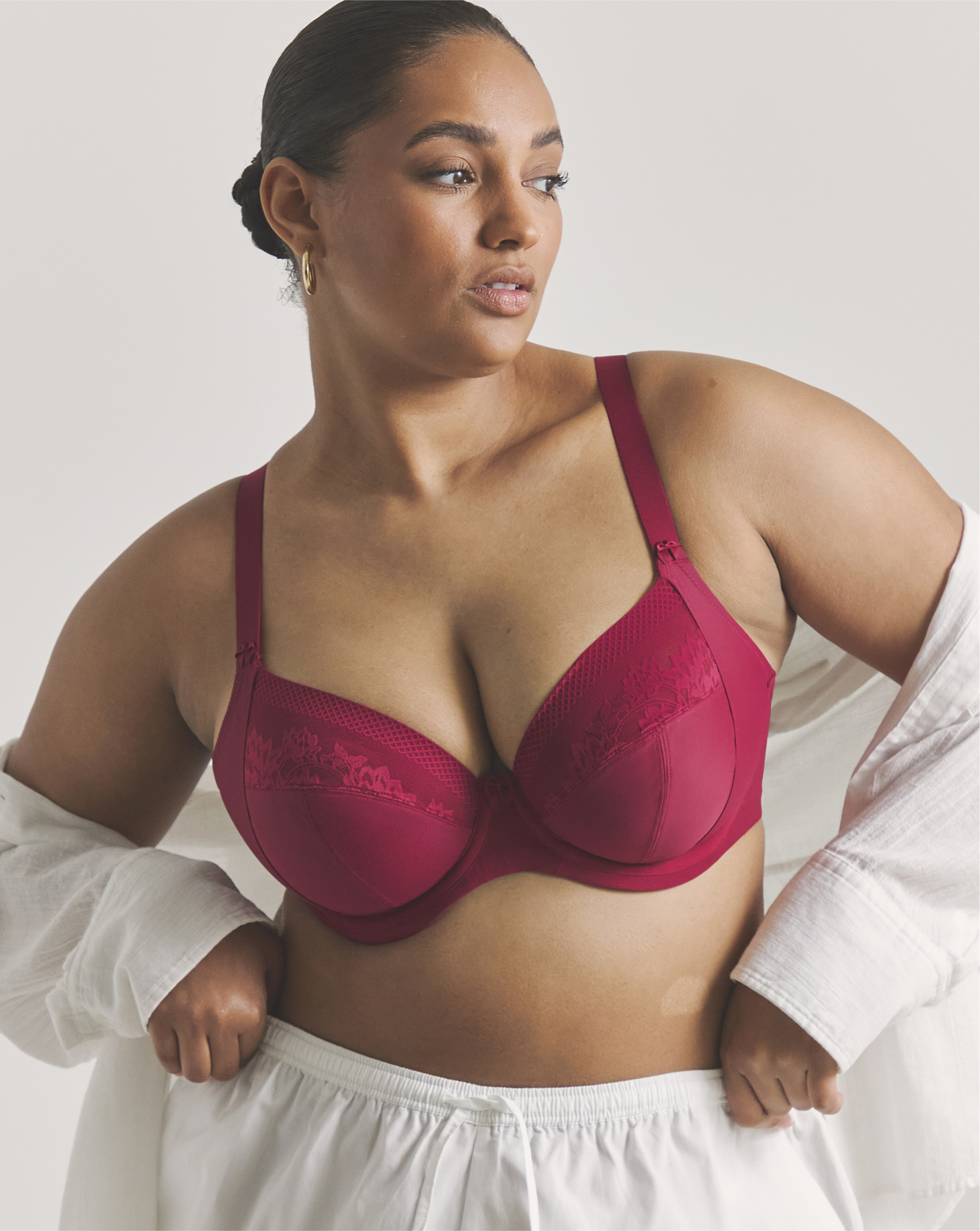 Elomi Nerina Plunge Wired Bra Rouge