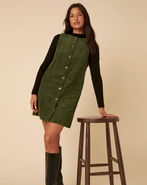 Nobody's Child Alessa Pinafore Dress