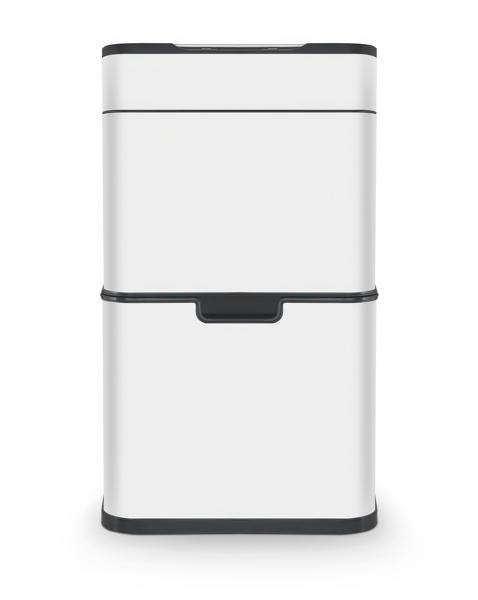 Tower 50L Recycling Sensor Bin White