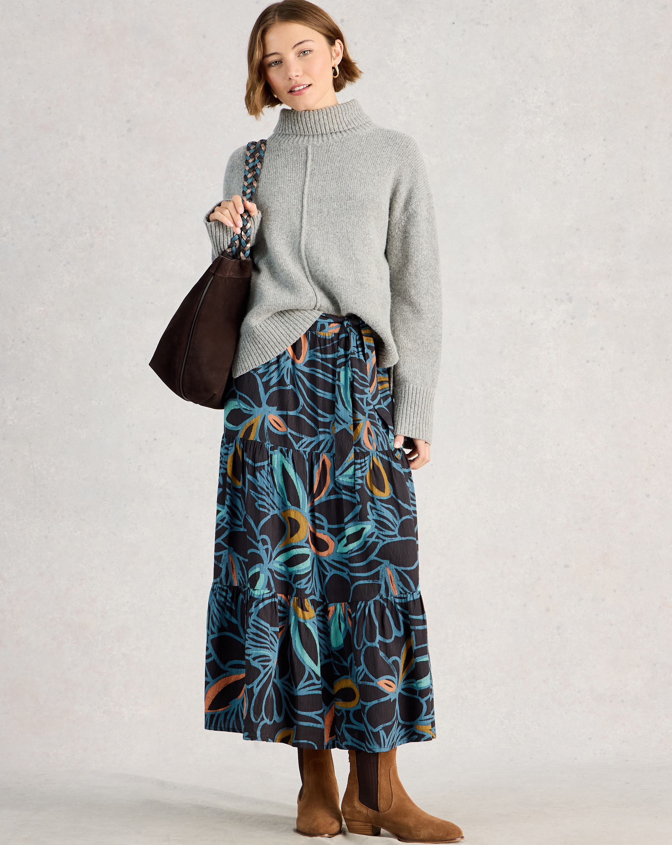 White Stuff Lotus Maxi Skirt